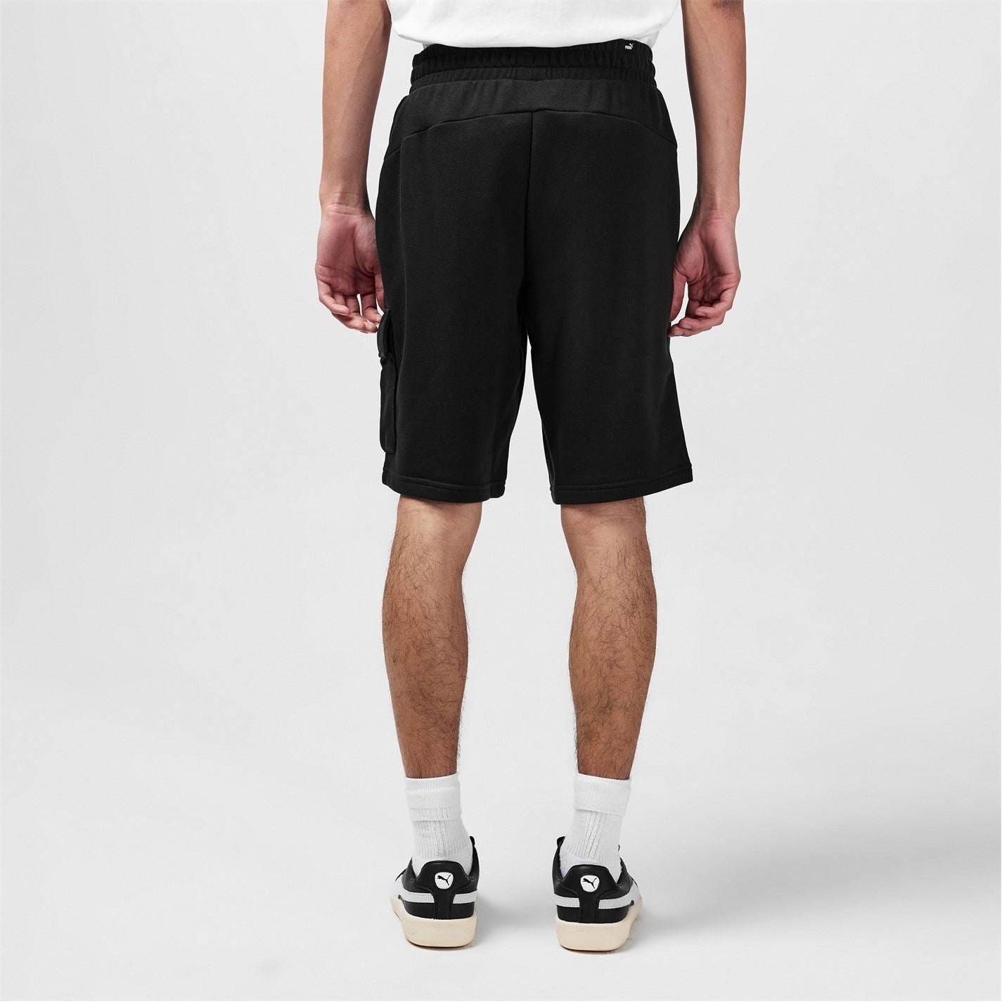 Puma Logo Print Cargo Shorts