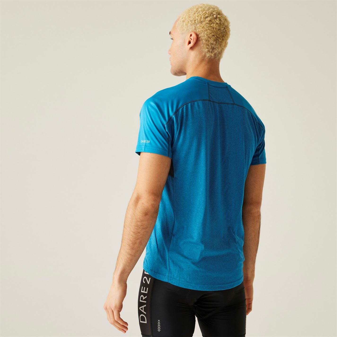 Dare 2b Zip Neck Regular Fit T-Shirt