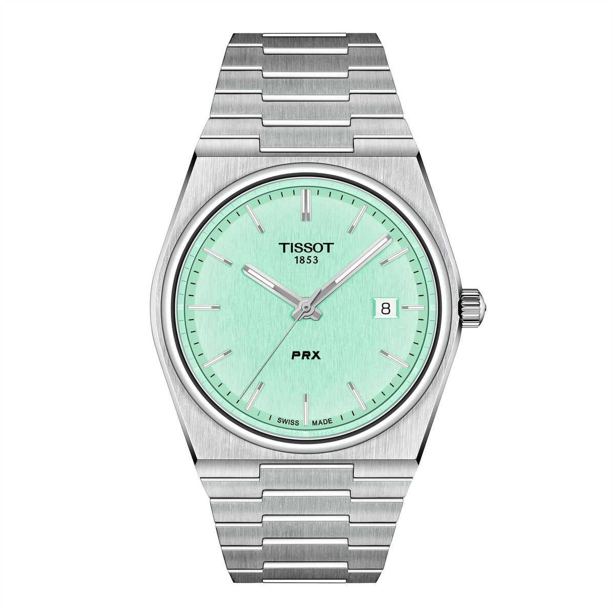 Tissot Prx Stainless Steel 40mm Water Resistant Analogue Quartz Watch