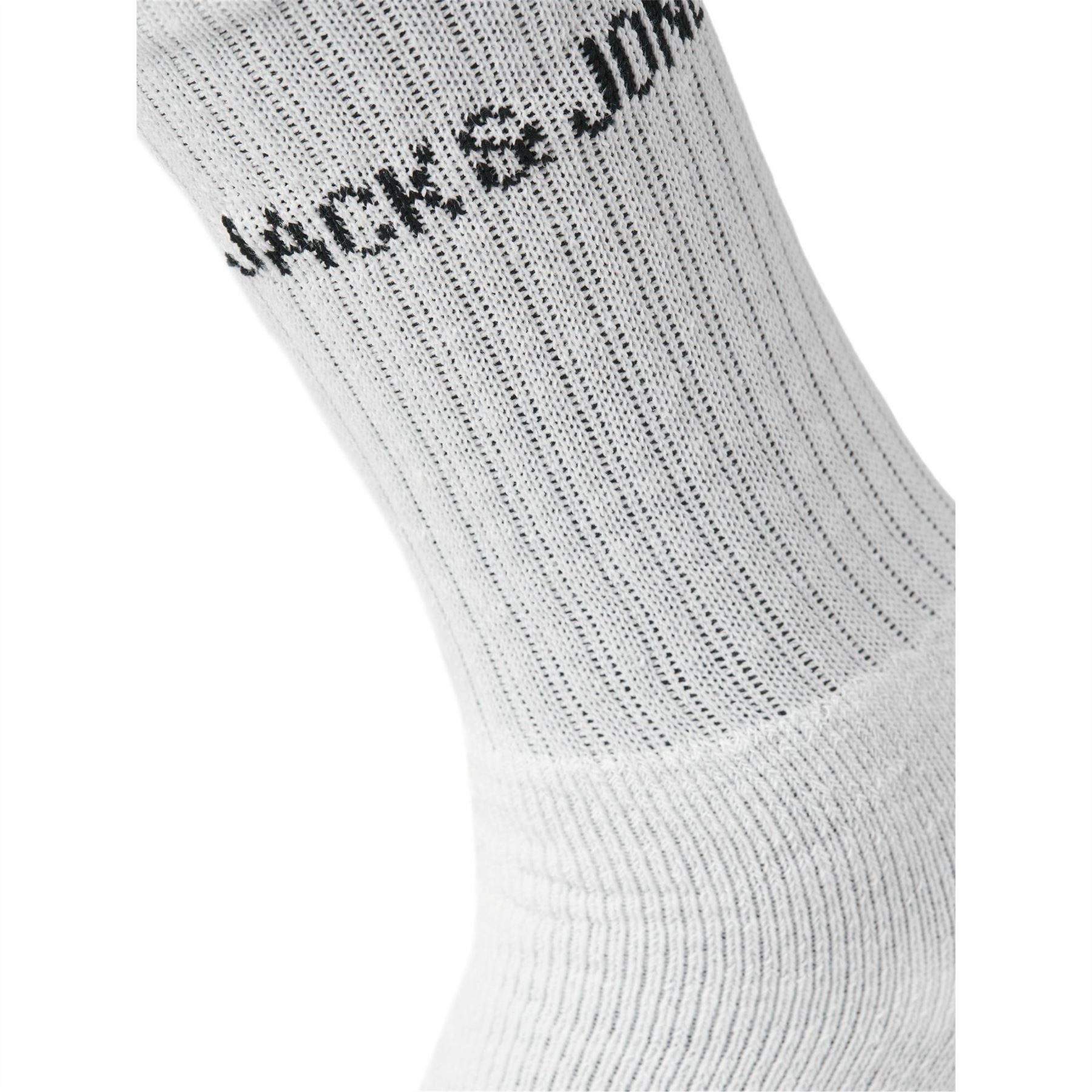 Jack and Jones 5 Pack Regen Lettering Junior Crew Socks
