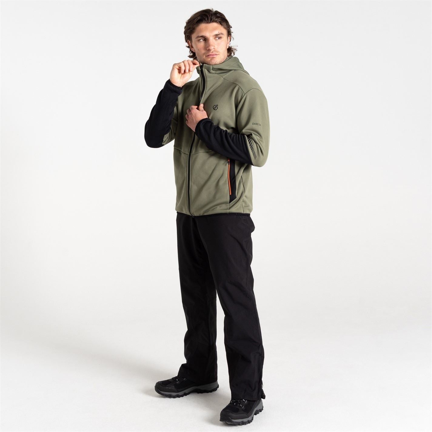 Dare 2b Hooded Reflective Ribbon Running Jacket