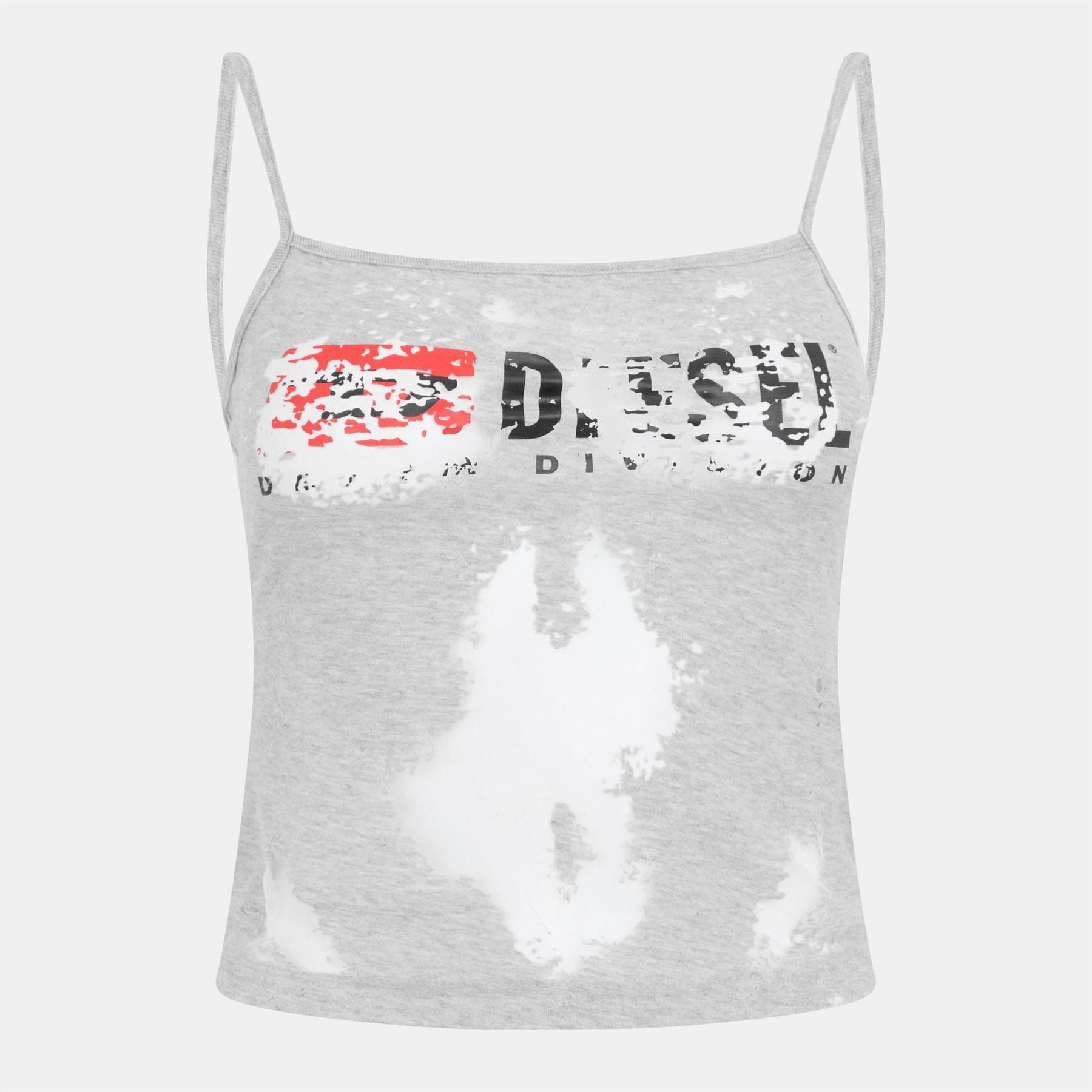 Diesel Hoper Devo Slim Fit Spaghetti Strap Tank