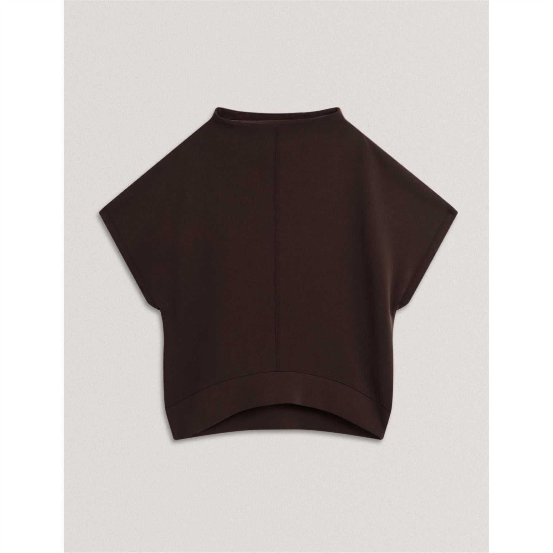 Ted Baker High Neck Sleeveless Boxy Fit T-Shirt