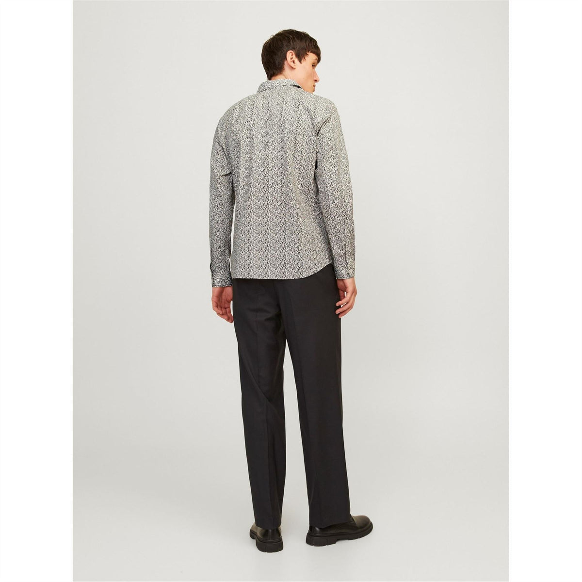 Jack and Jones All Over Print Slim Fit Dress Shirt
