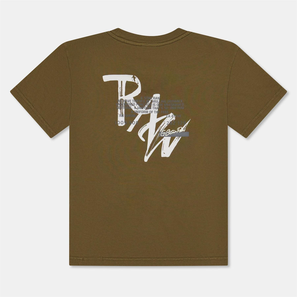 G Star Gstar Logo Regular Fit T-Shirt