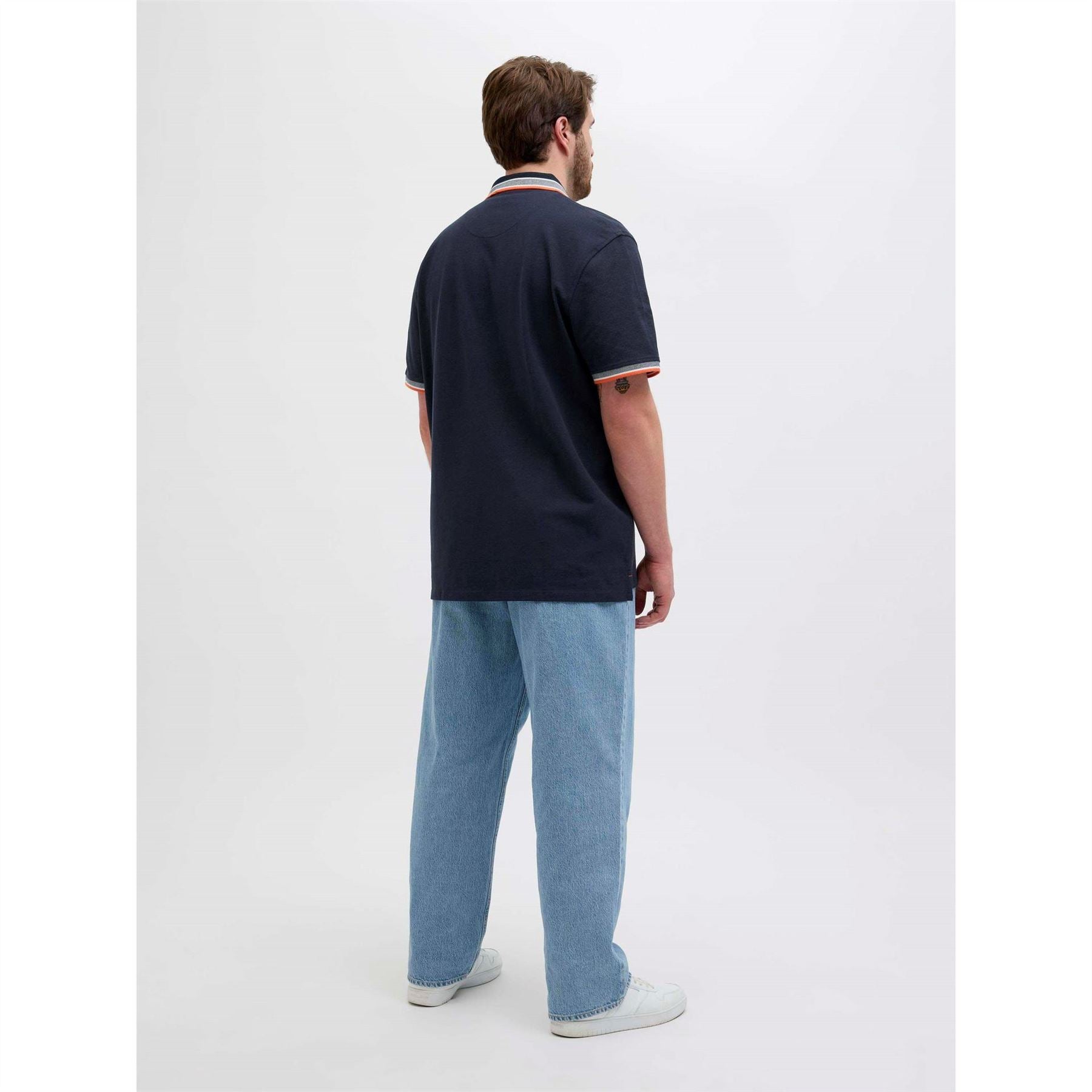 Jack and Jones Paulos Regular Fit Collared Short Sleeve Polo Shirt