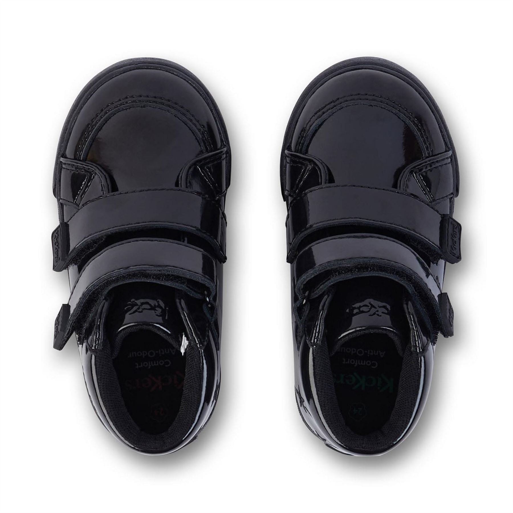 Kickers Tovni Hi Stardust Patent Boots