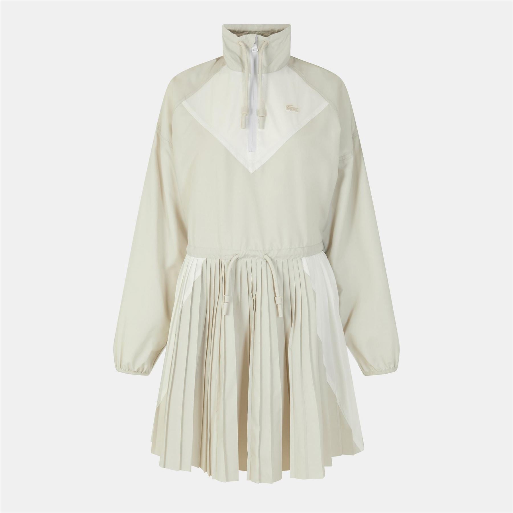 Lacoste Long Sleeve Zip Neck Robe
