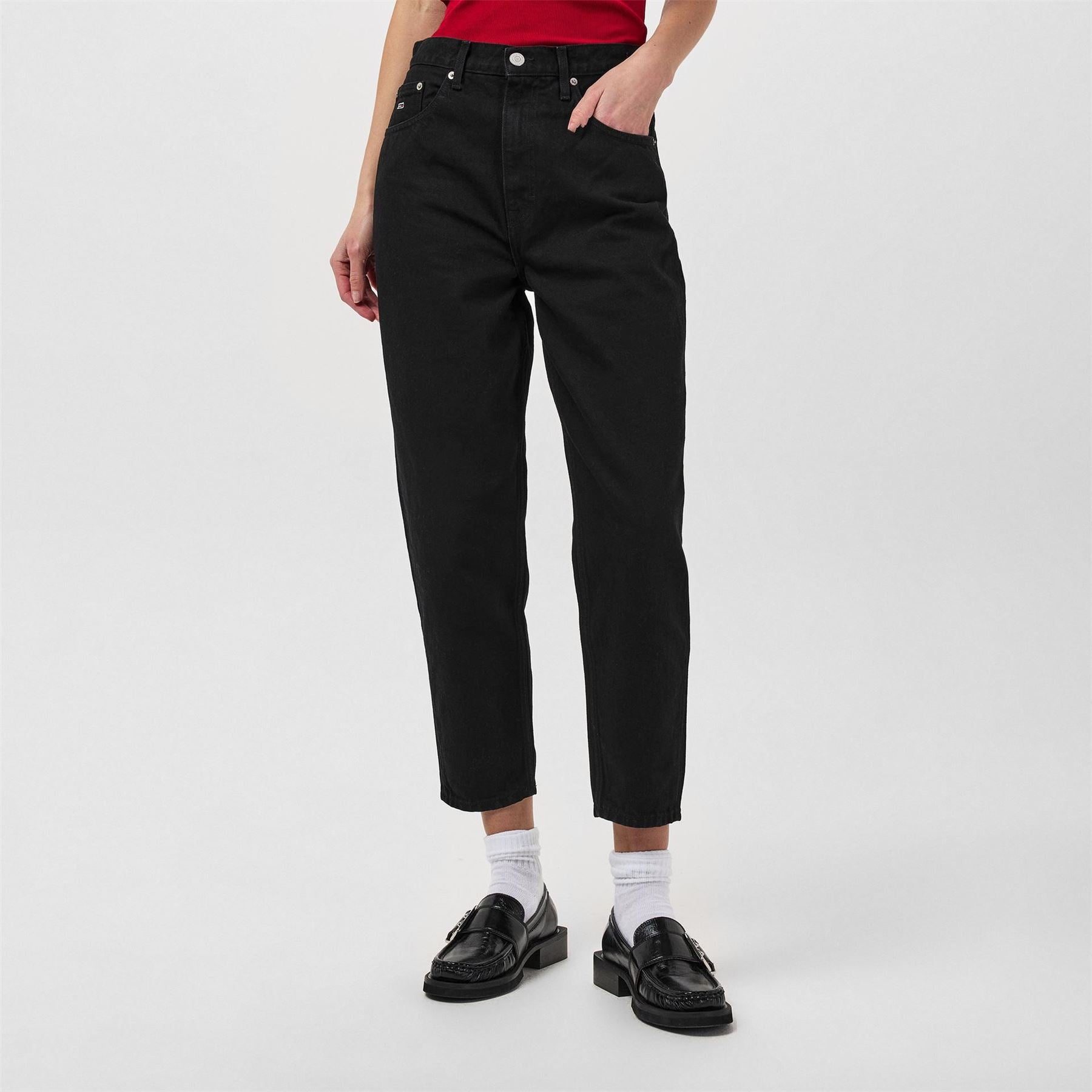 Tommy Jeans High Rise Tapered Mom Jeans