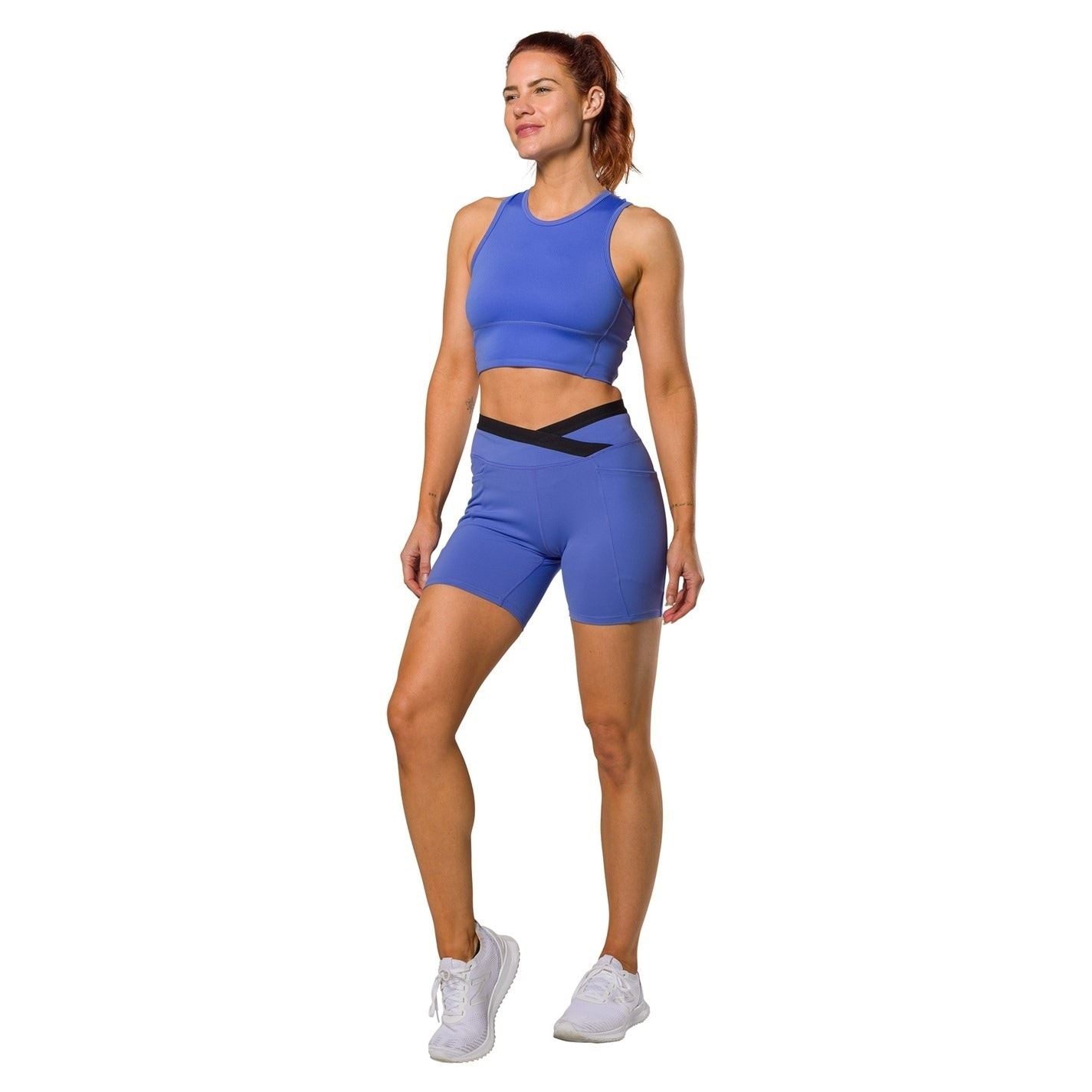 Nathan Snug Fit Cropped Sports Bra