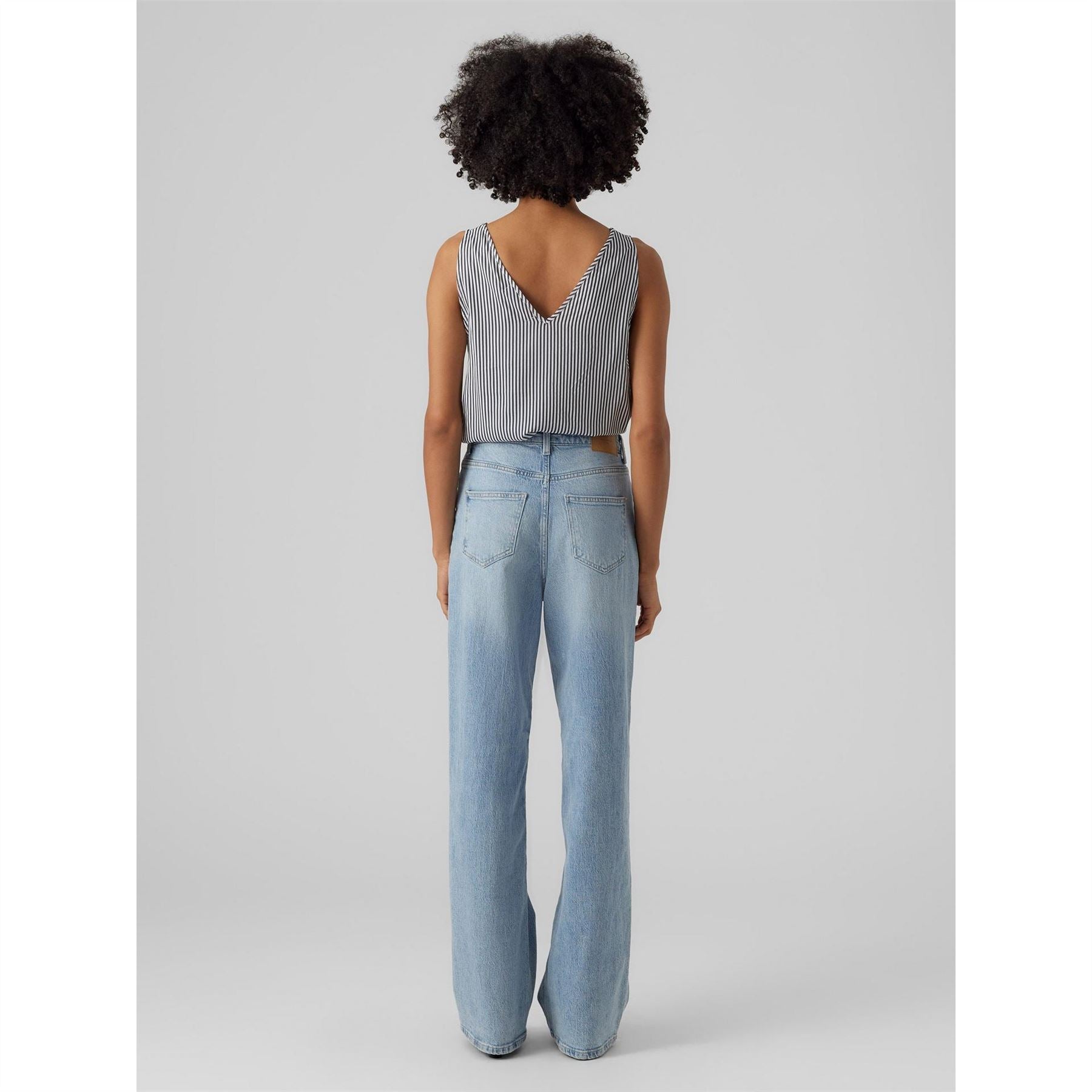 Vero Moda V-Neck Short Sleeve Regular Fit Blouse