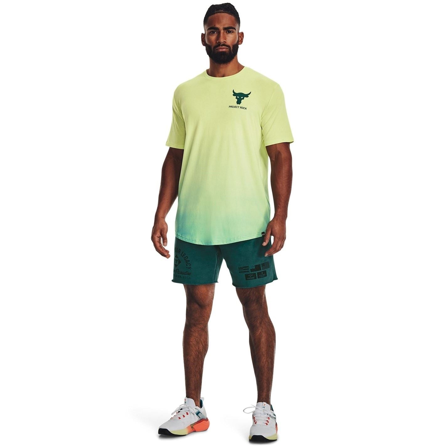 Under Armour Project Rock Large Genie Short Sleeve T-Shirt