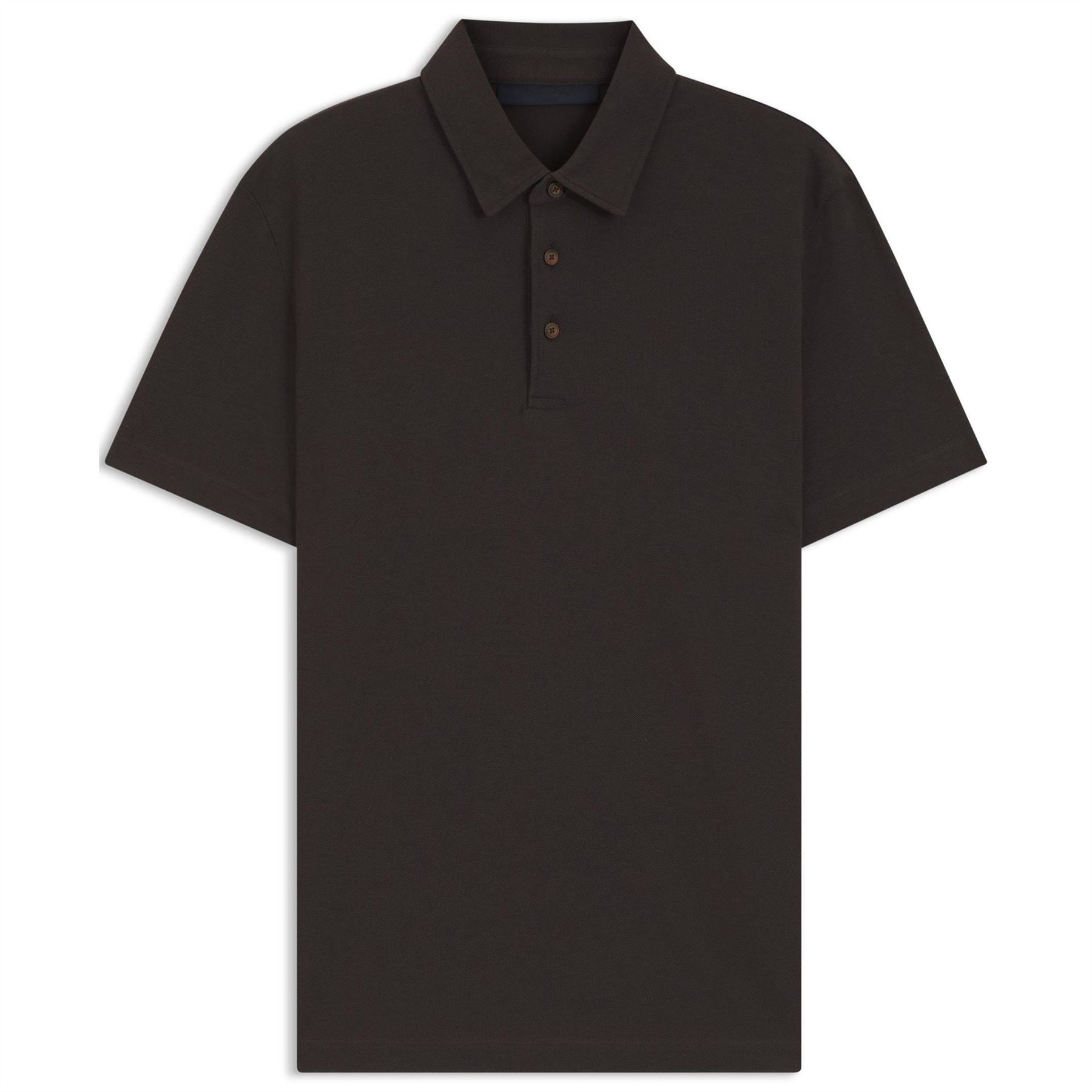 Boss Collared Neck Short Sleeve Regular Fit Shirt