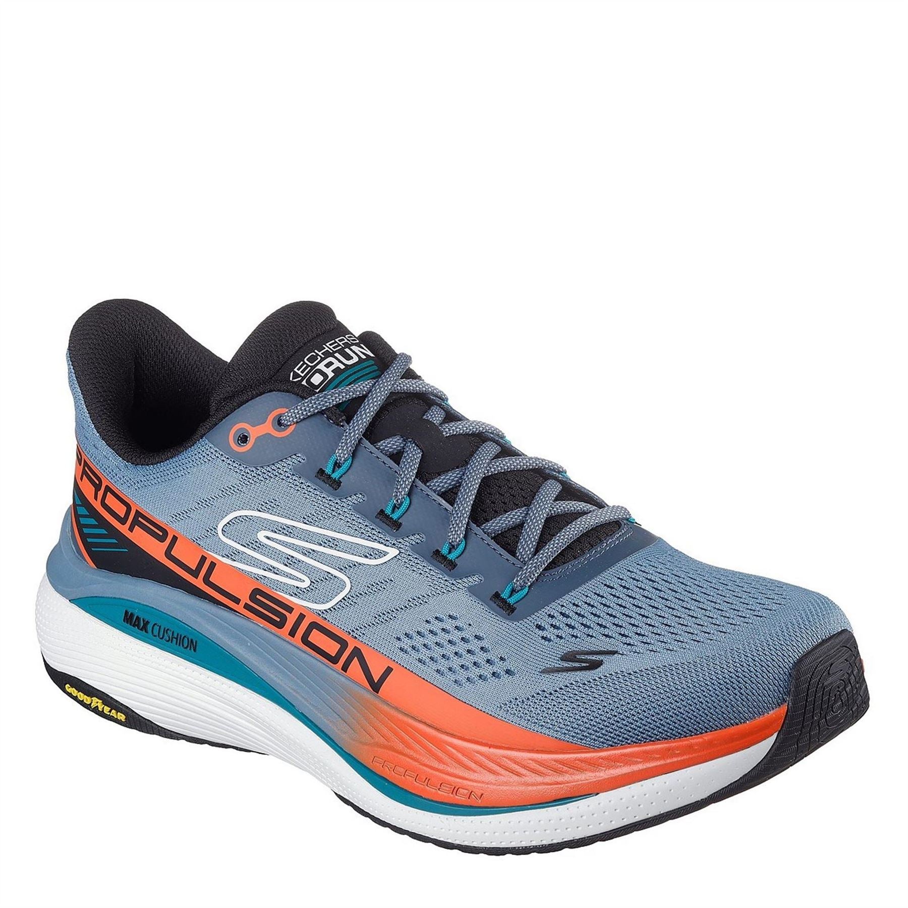 Skechers Propulsio Engineered Mesh Lace Up Low Top Sneakers