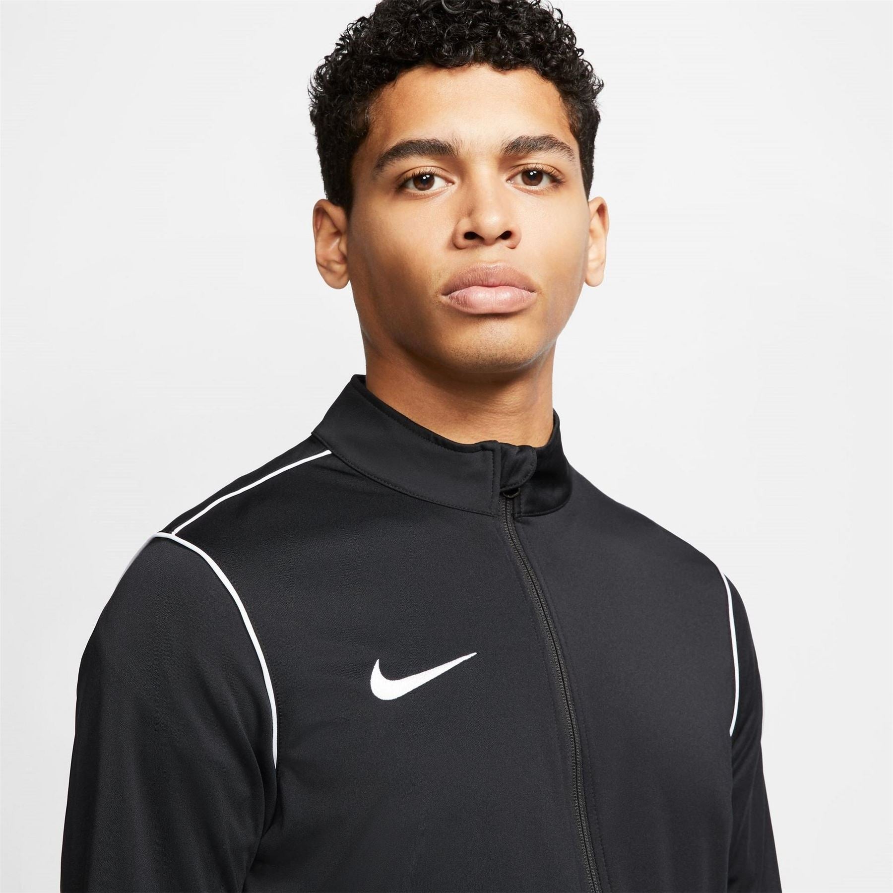 Nike Mens Fit Park Knit Football Track Jacket Fleece