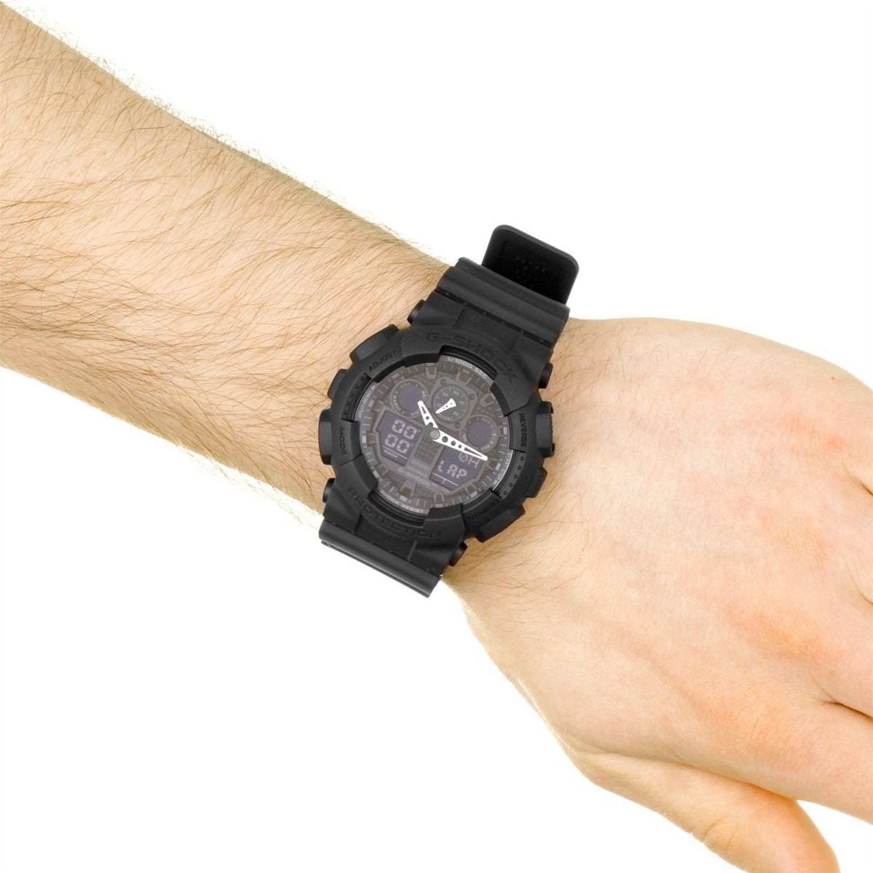 Casio G Shock Alarm Chronograph Watch Ga 100 1a1er