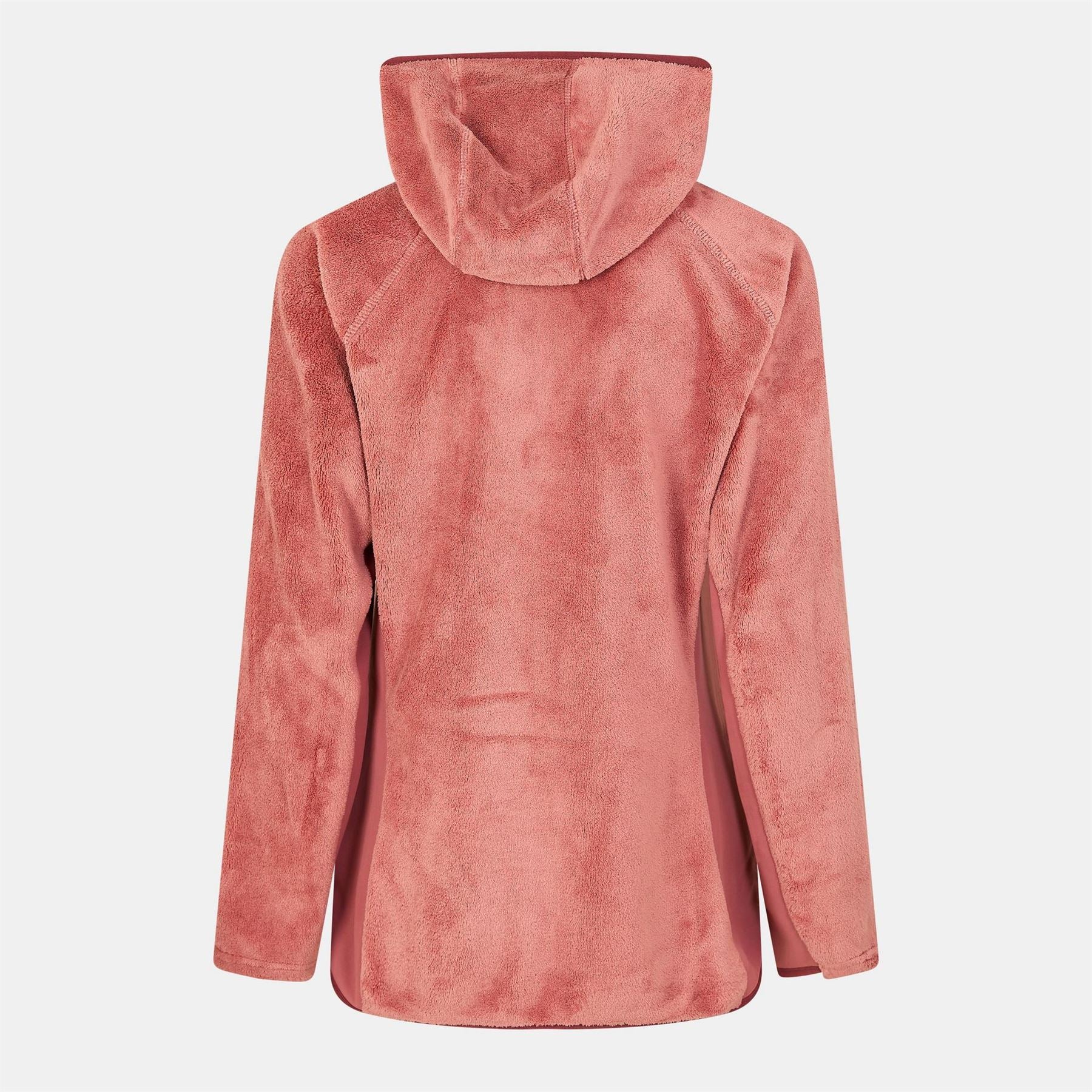 Jack Wolfskin Rotwand Solid Patterned Full Zipper Hooded Neck Jacket