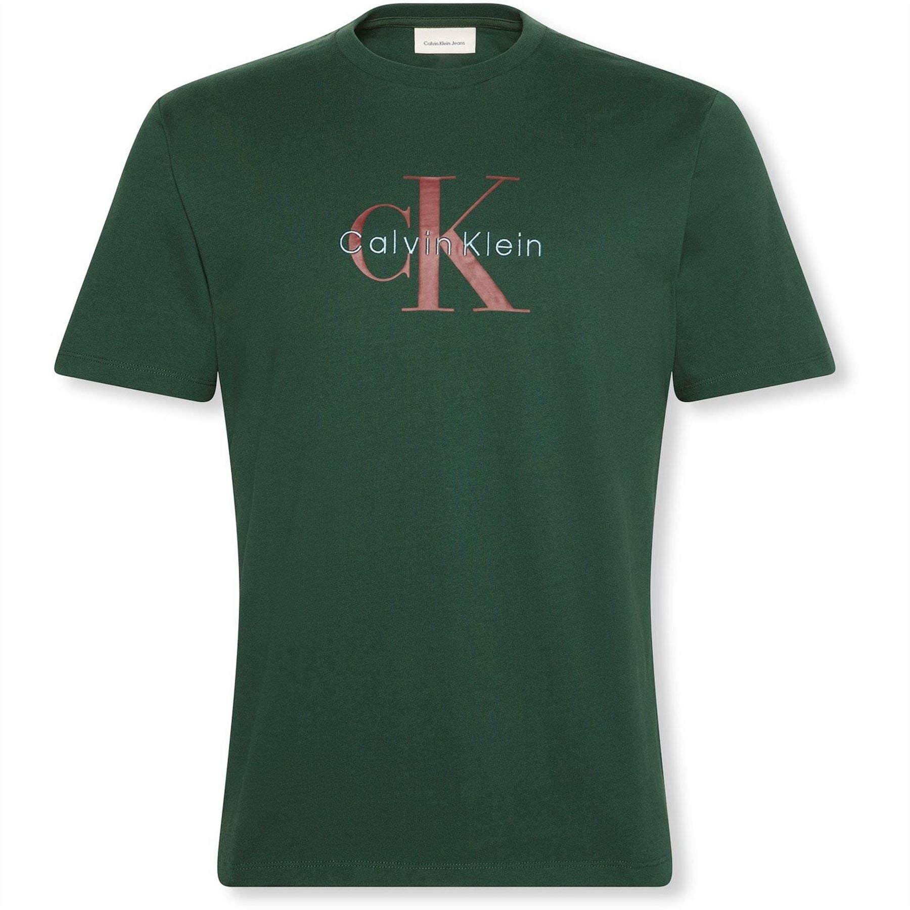 Calvin Klein Jeans Monogram Crew Neck Short Sleeve T-Shirt