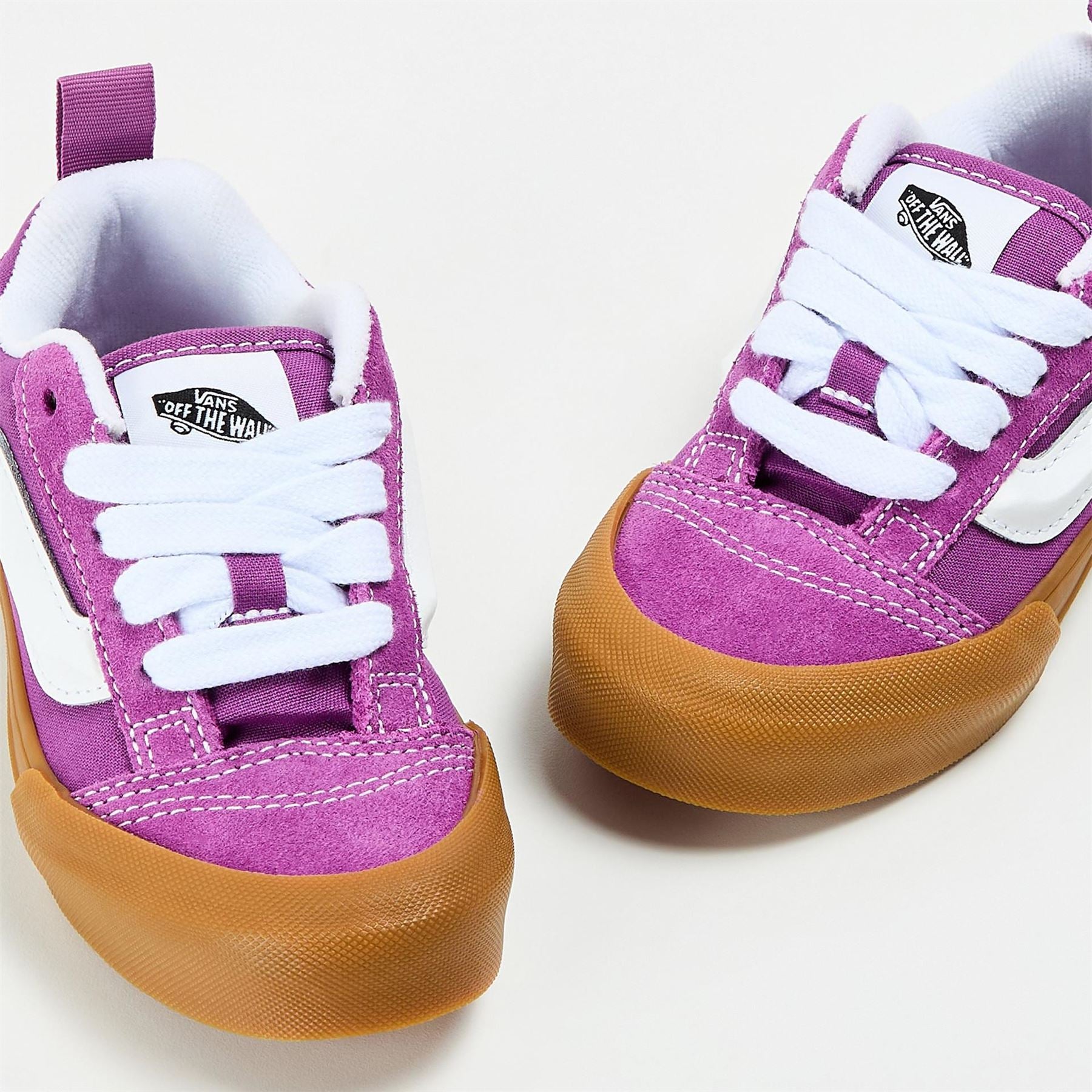 Vans Kids Knu Skool Retro Sport Green Marshma Canvasas Trainers