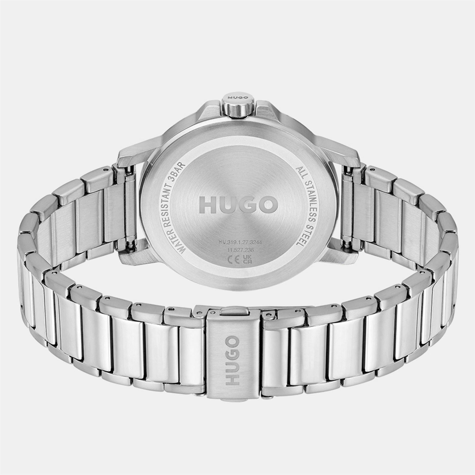Hugo HUGO #SMOOTH Stainless Steel Bracelet Watch