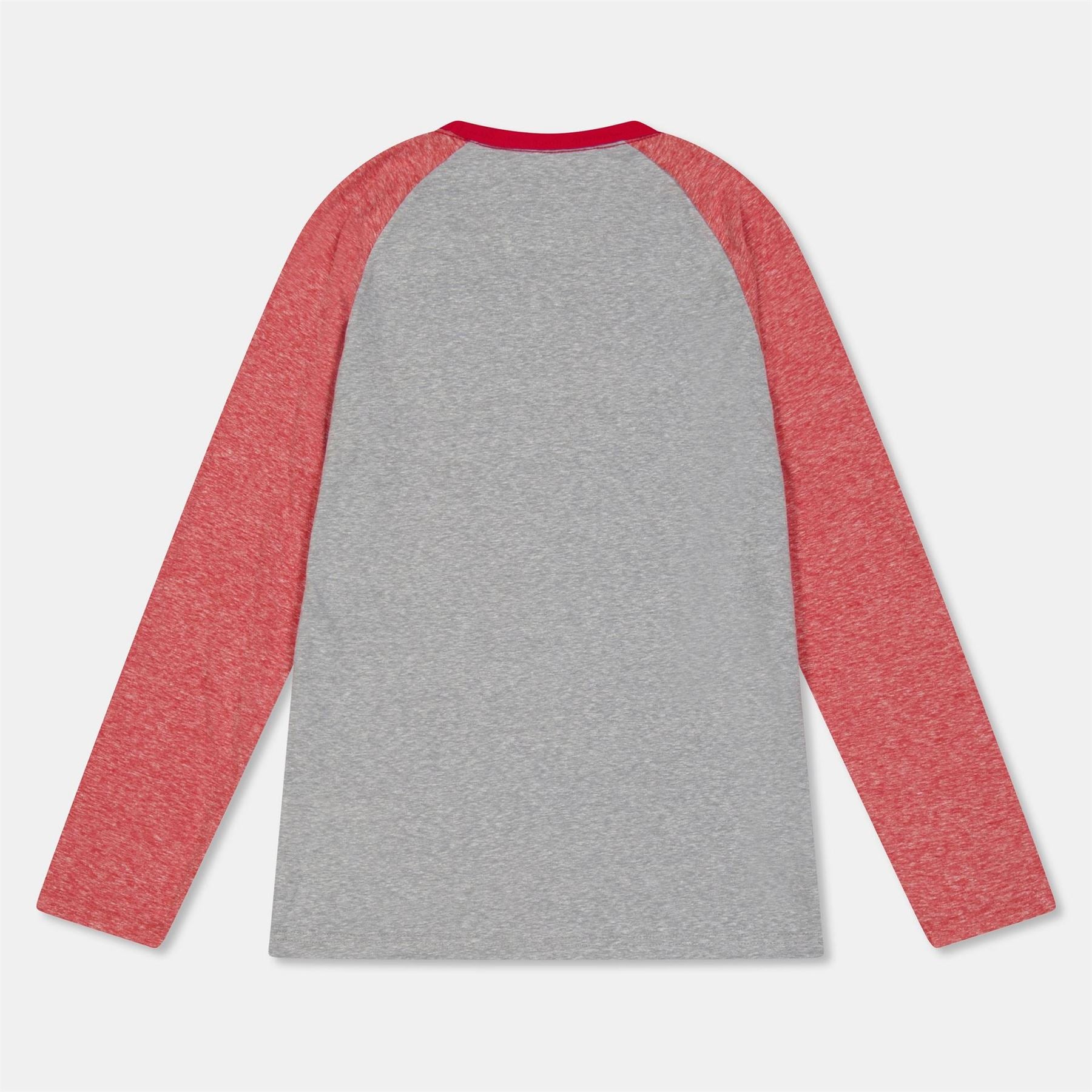 Farah Embroidered Crew Neck Raglan Sleeve Baseball T-Shirt