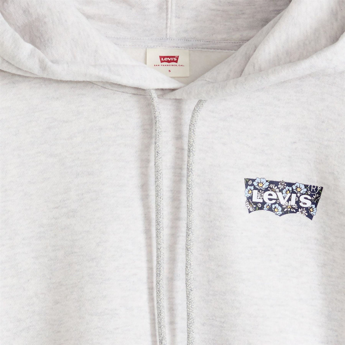 Levis Hooded Neck Long Sleeve Relaxed Fit Sweatshirt