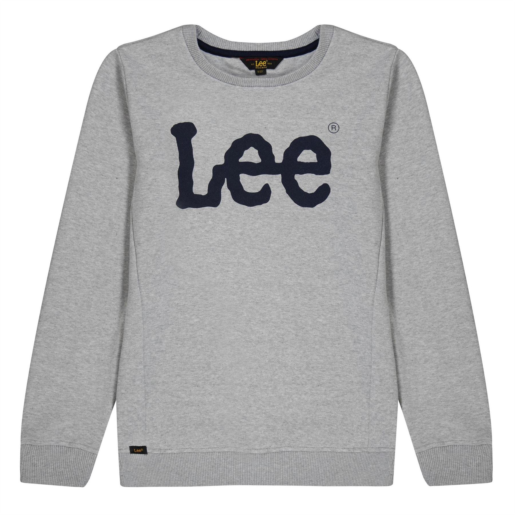 Lee Jeans Wobbly Crew Sweater Junior Boys