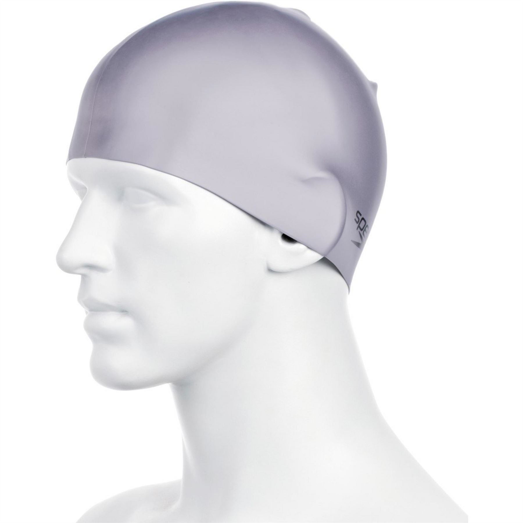 Speedo Plain Moulded Silicone Cap