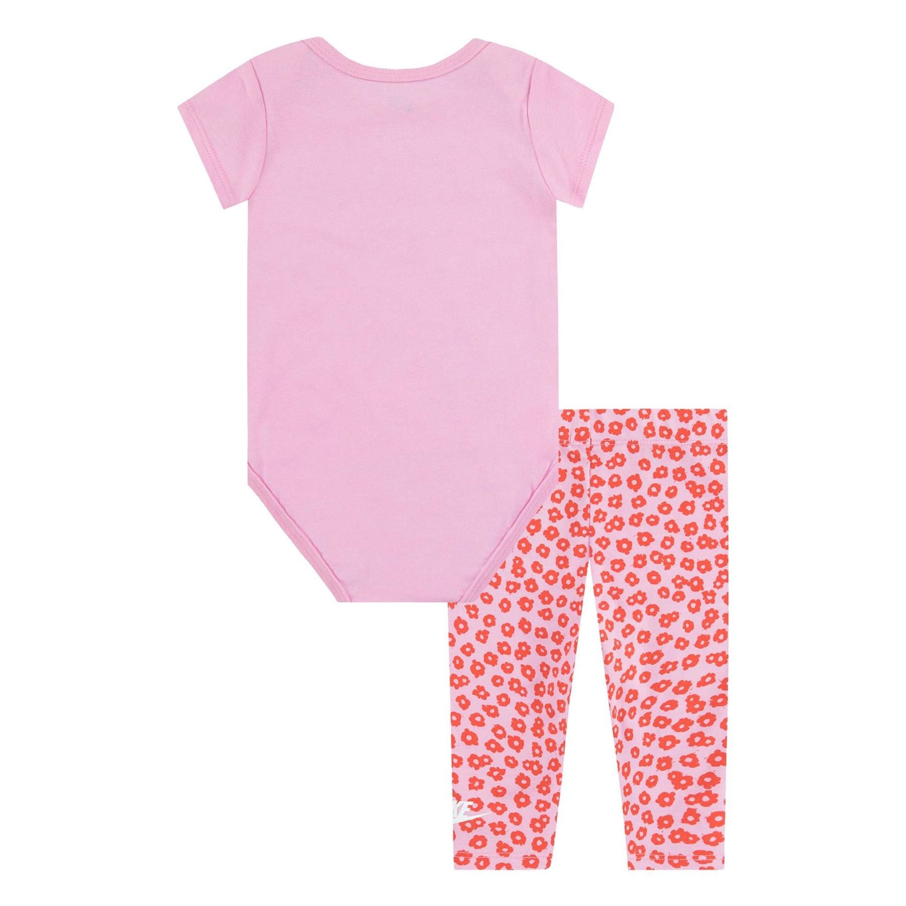 Nike Floral Bodysuit Legging Set Onesie