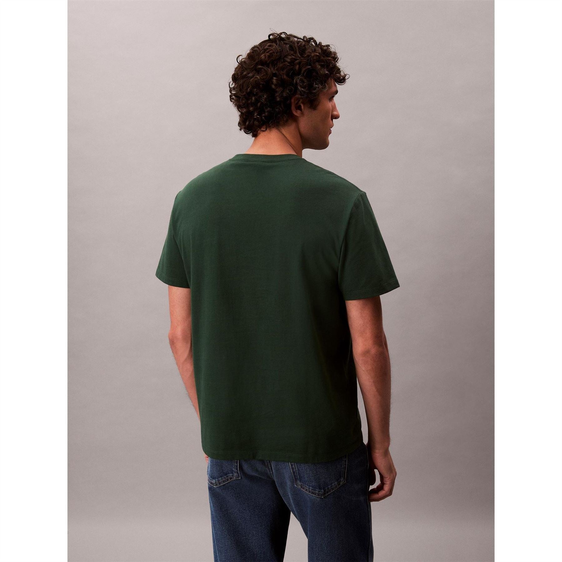 Calvin Klein Jeans Monogram Crew Neck Short Sleeve T-Shirt