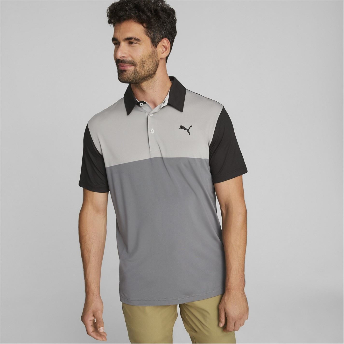 Puma Cloudspun Colourblock Polo Shirt