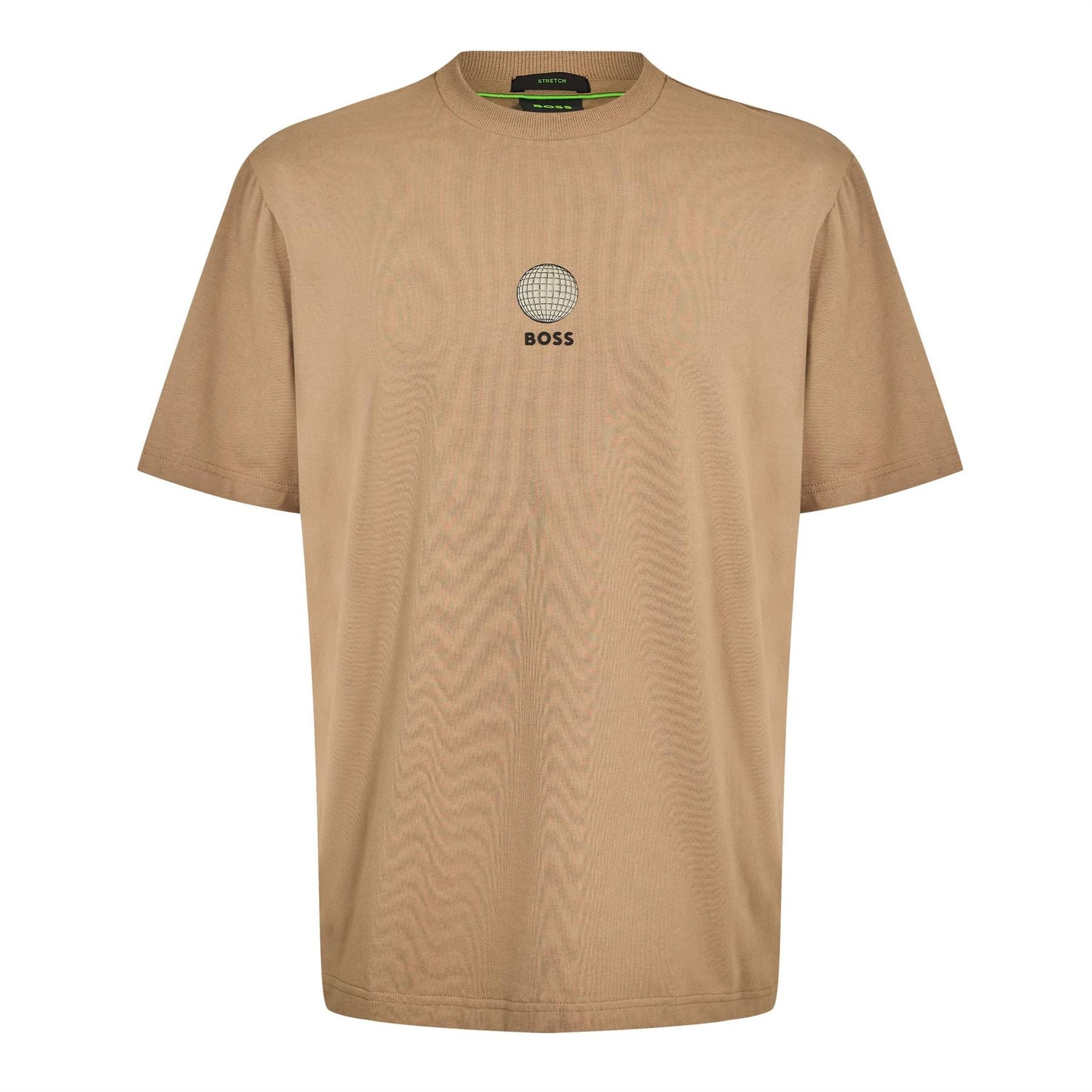 Boss Green Golf Terrace Short Sleeve Top With Unique Front  And  Back Detail