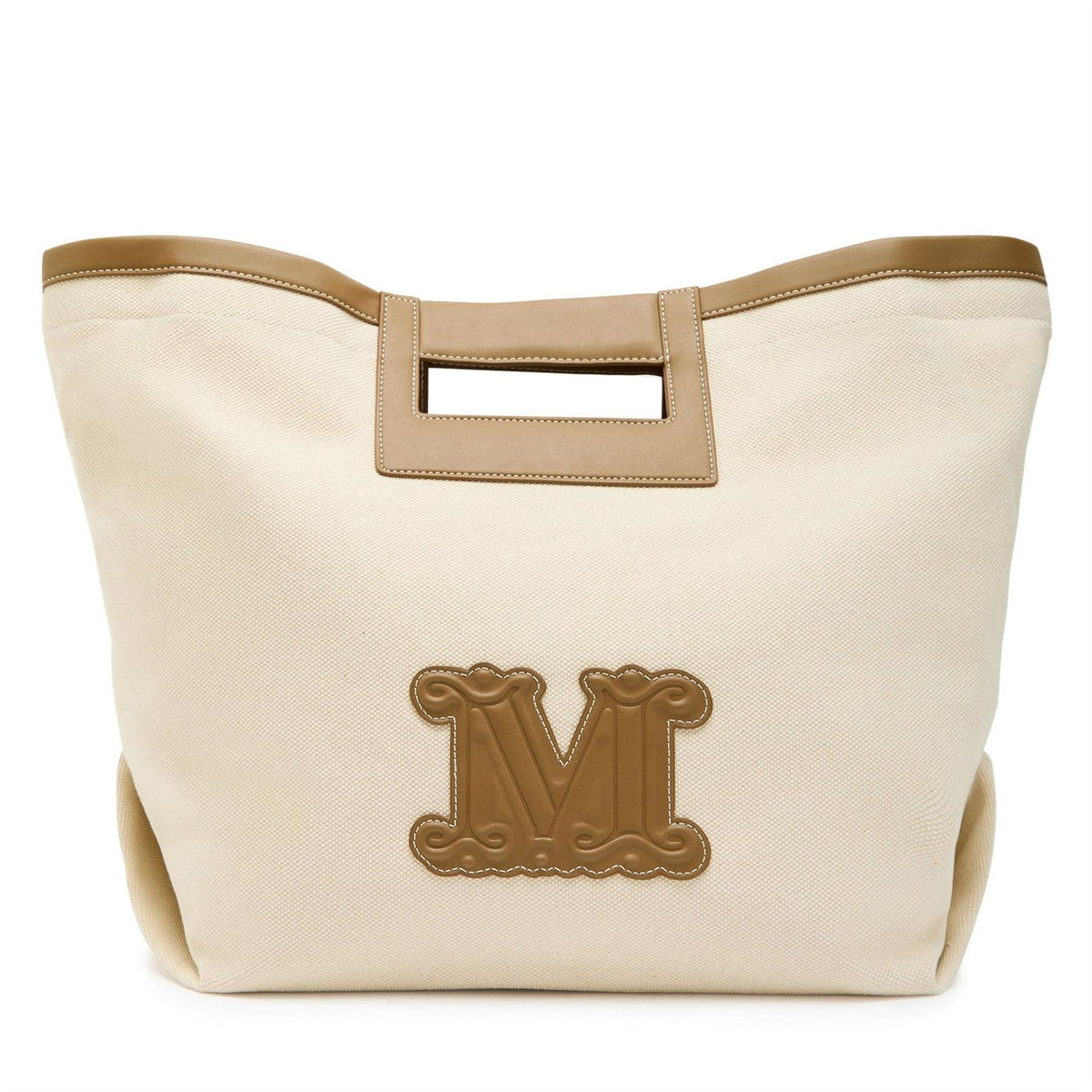 Max Mara Bchecru Beach Bag