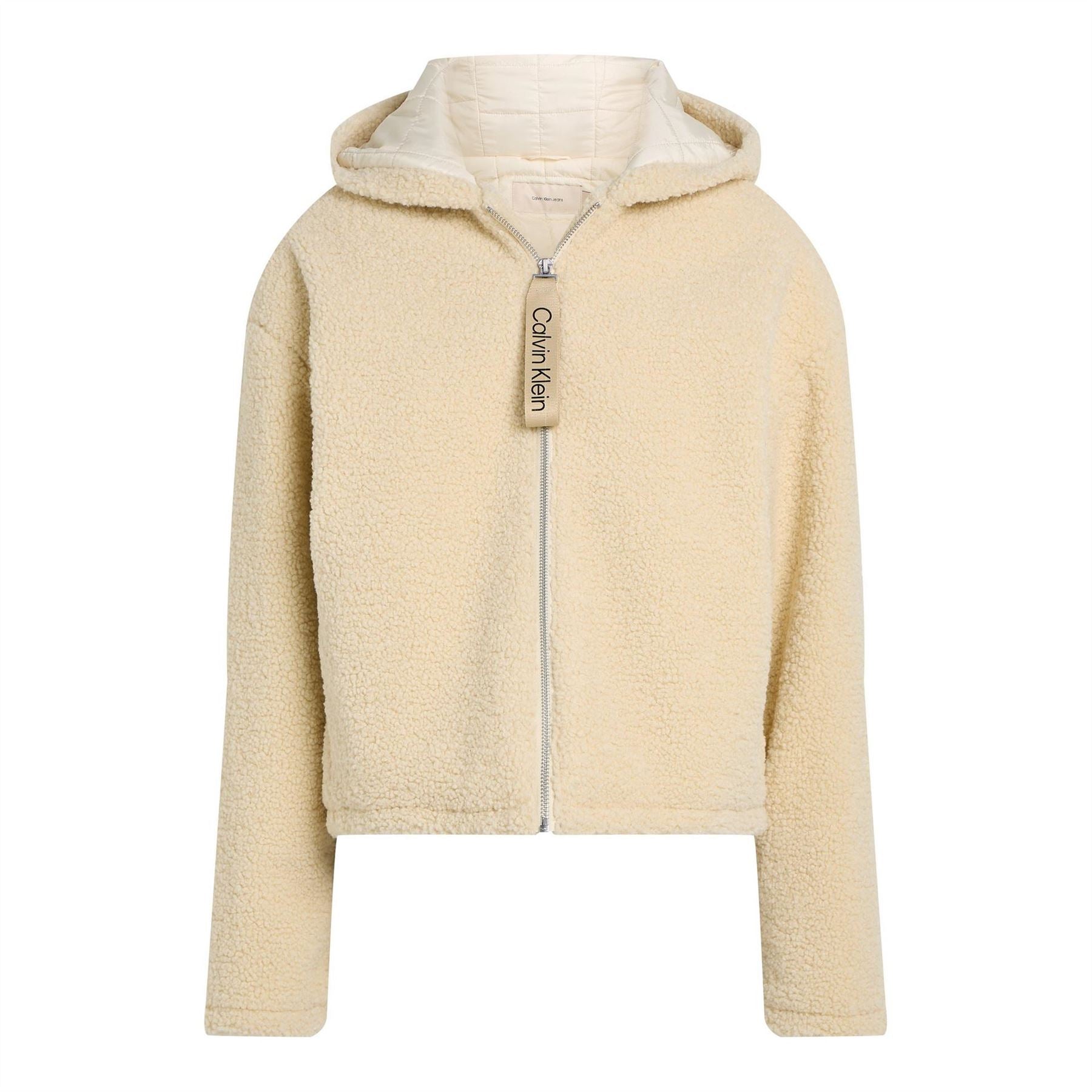Calvin Klein Jeans Sherpa Recycled Polyester Relaxed Fit Shearling Jacket