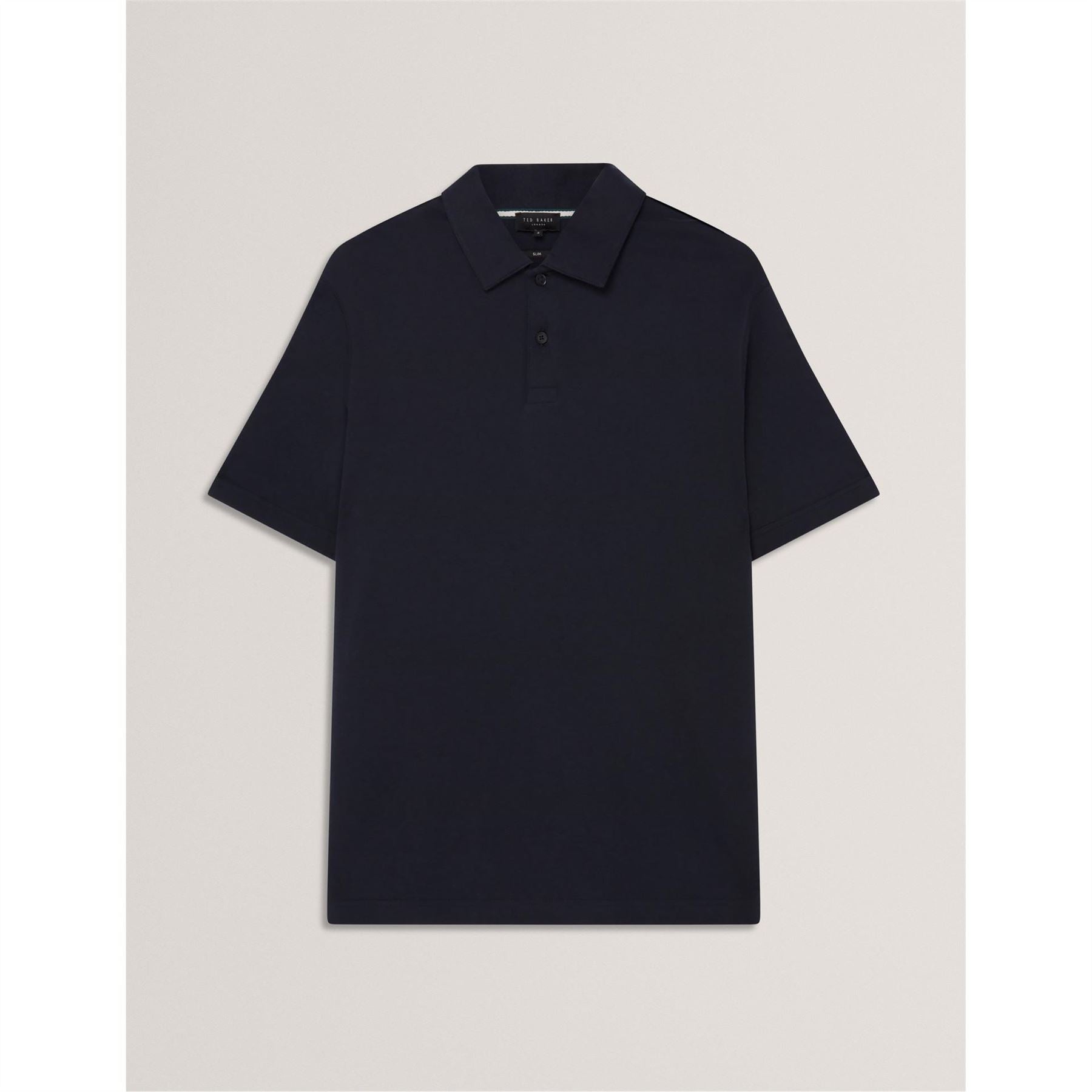 Ted Baker Mercerised Collared Neck Short Sleeve Polo Shirt