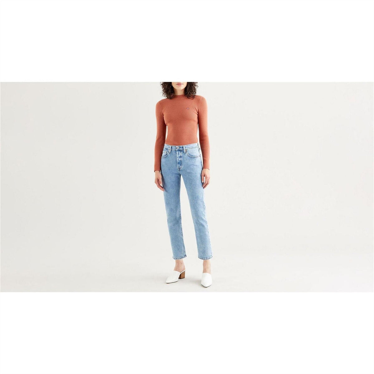 Levis 501 Crop Jeans