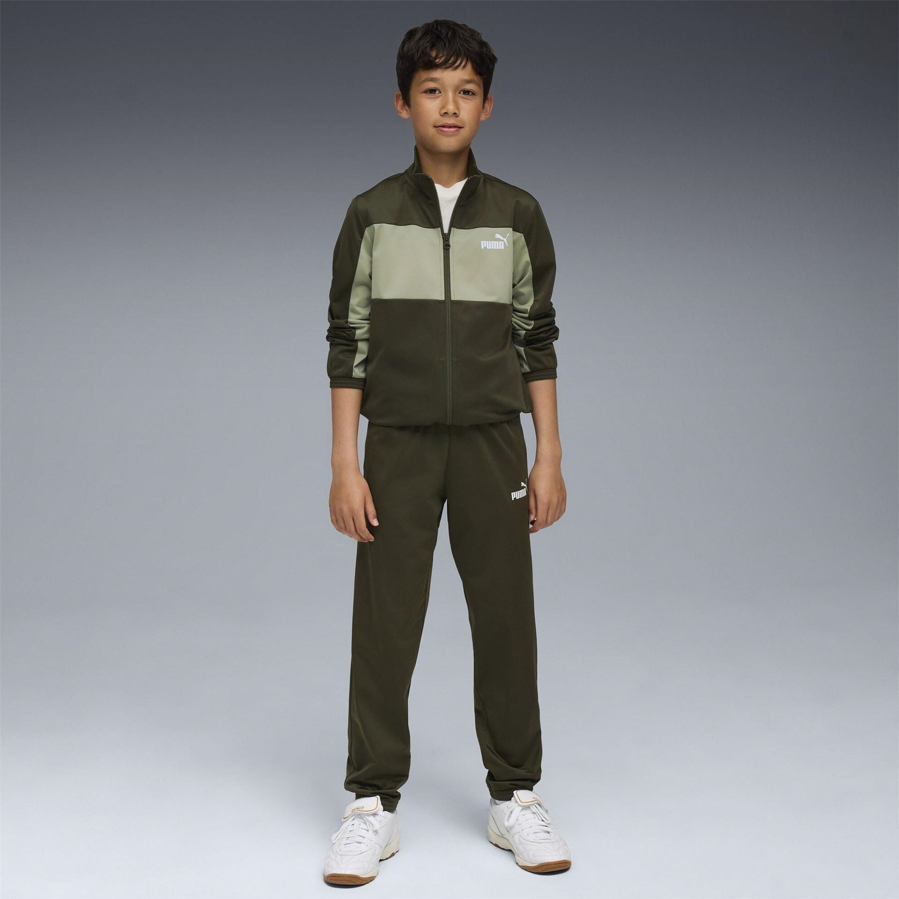 Puma Kids Colorblock Tracksuit Top