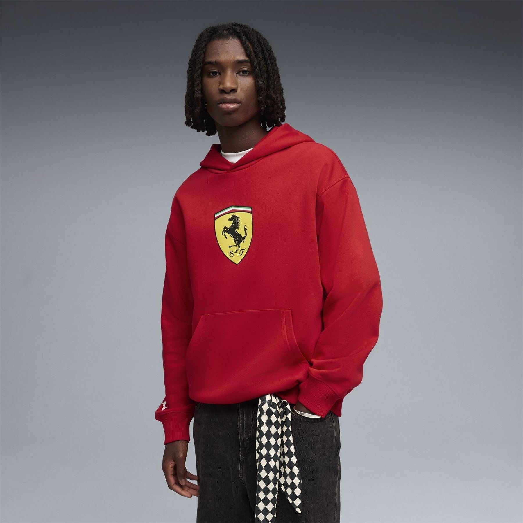 Puma Mens Scuderia Ferrari Shield Hoodie