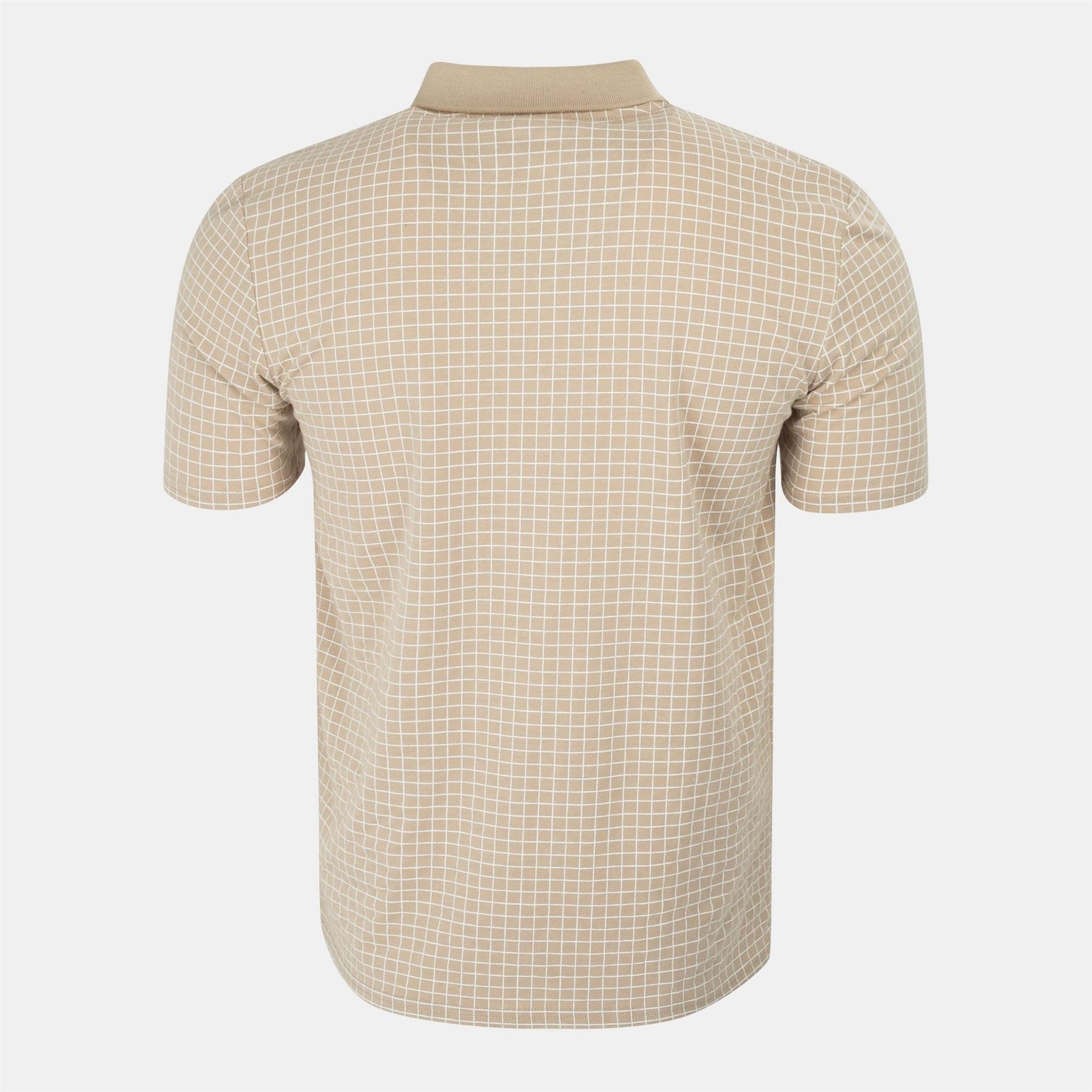 Slazenger Mens Check Golf Polo