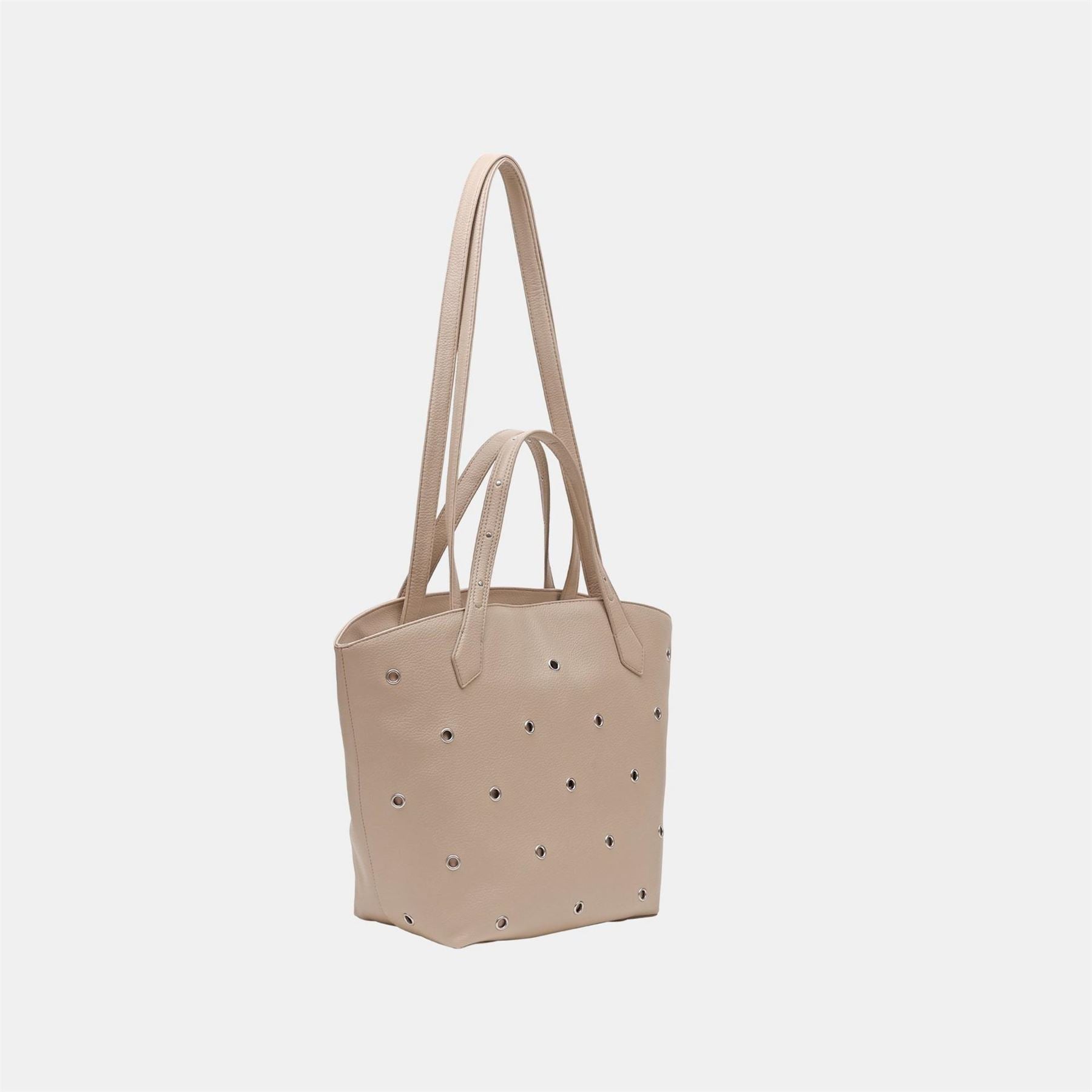 Firetrap Eyelet Faux Leather Magnetic Tote Bag