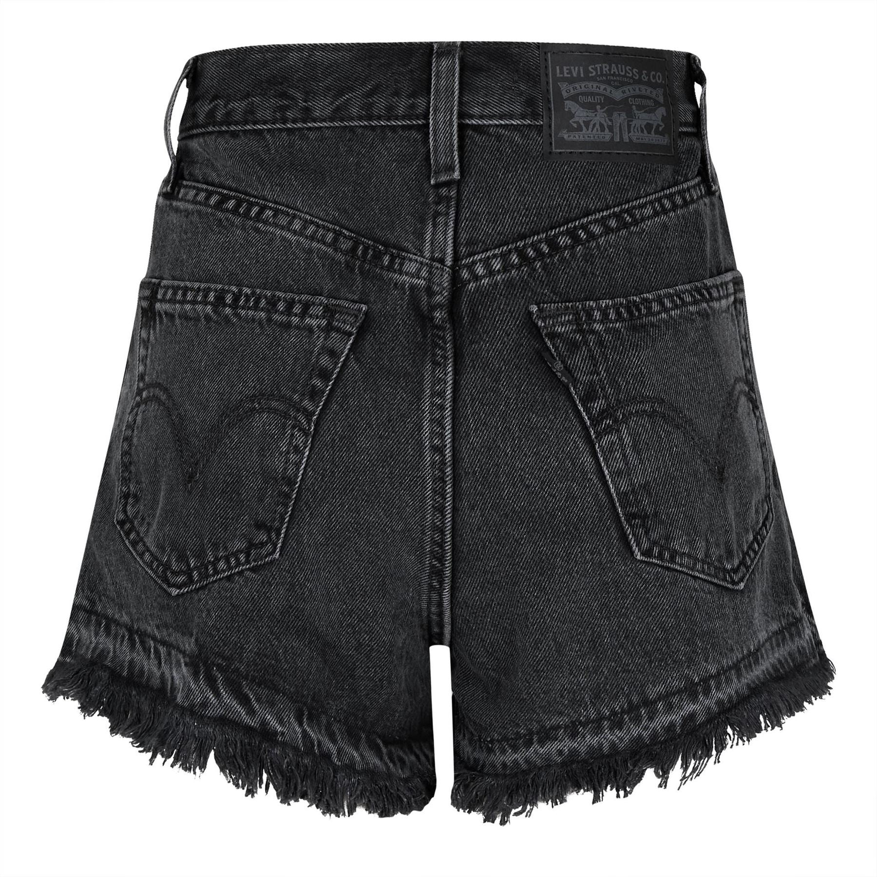 Levis High Waist Mom Denim Shorts