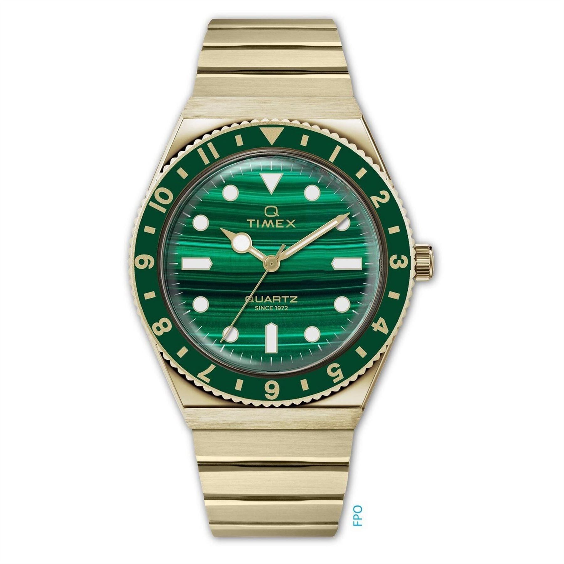 Timex Q Analogue Steel Bracelet Watch