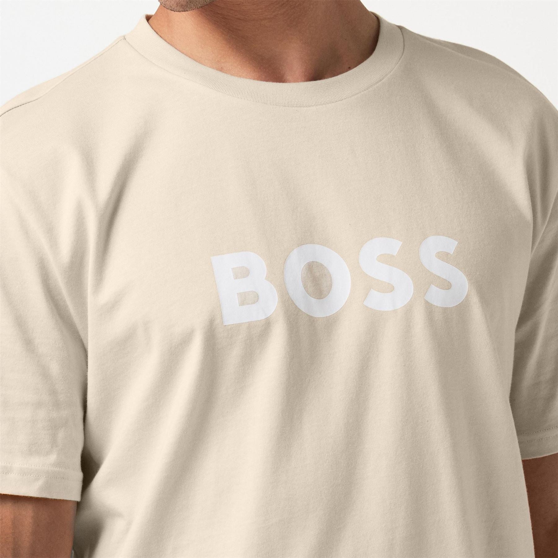 Boss BOSS Bodywear Short Sleeve T Shirt with Logo Print Detail