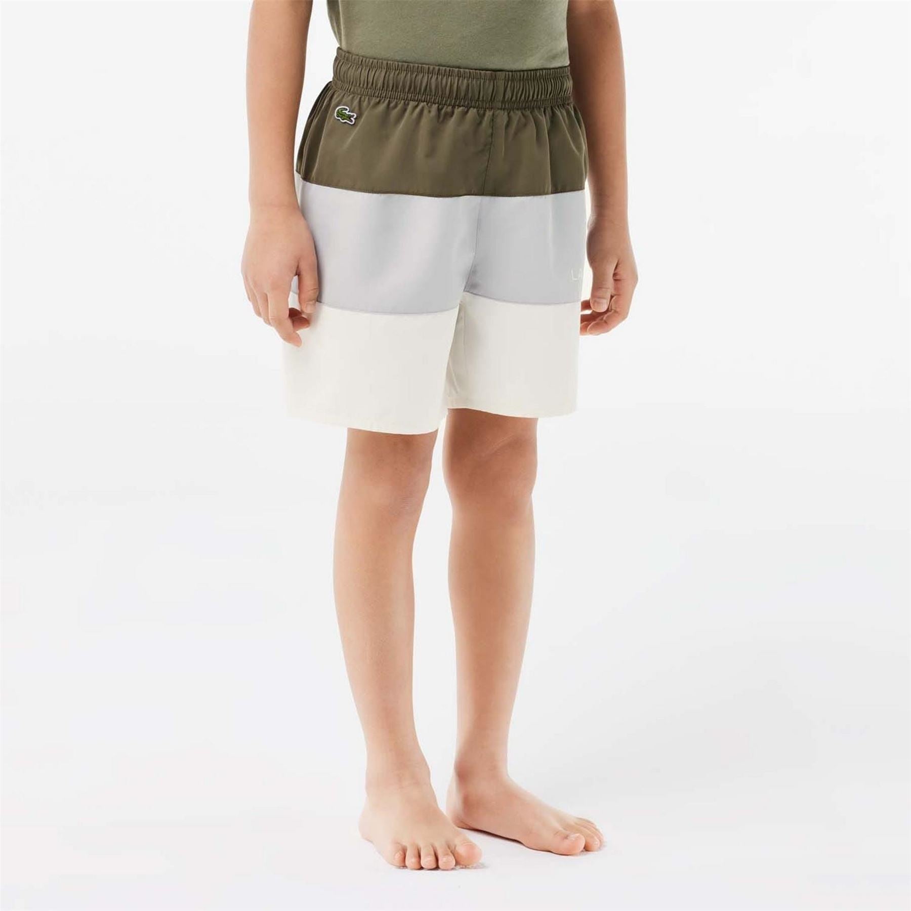 Lacoste Block Taffeta Swim Trunks