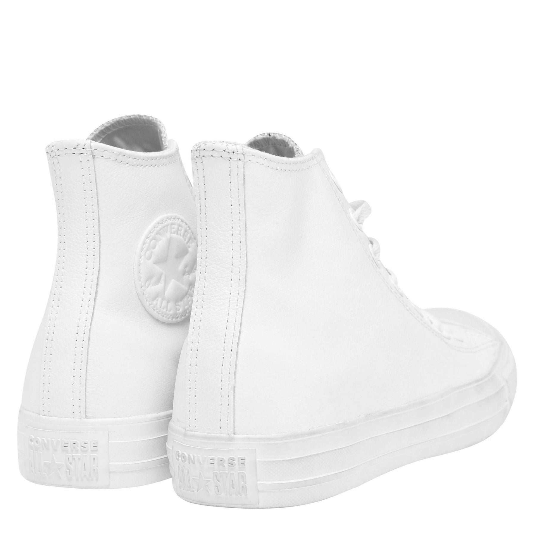 Converse Star Mono Leather Trainers