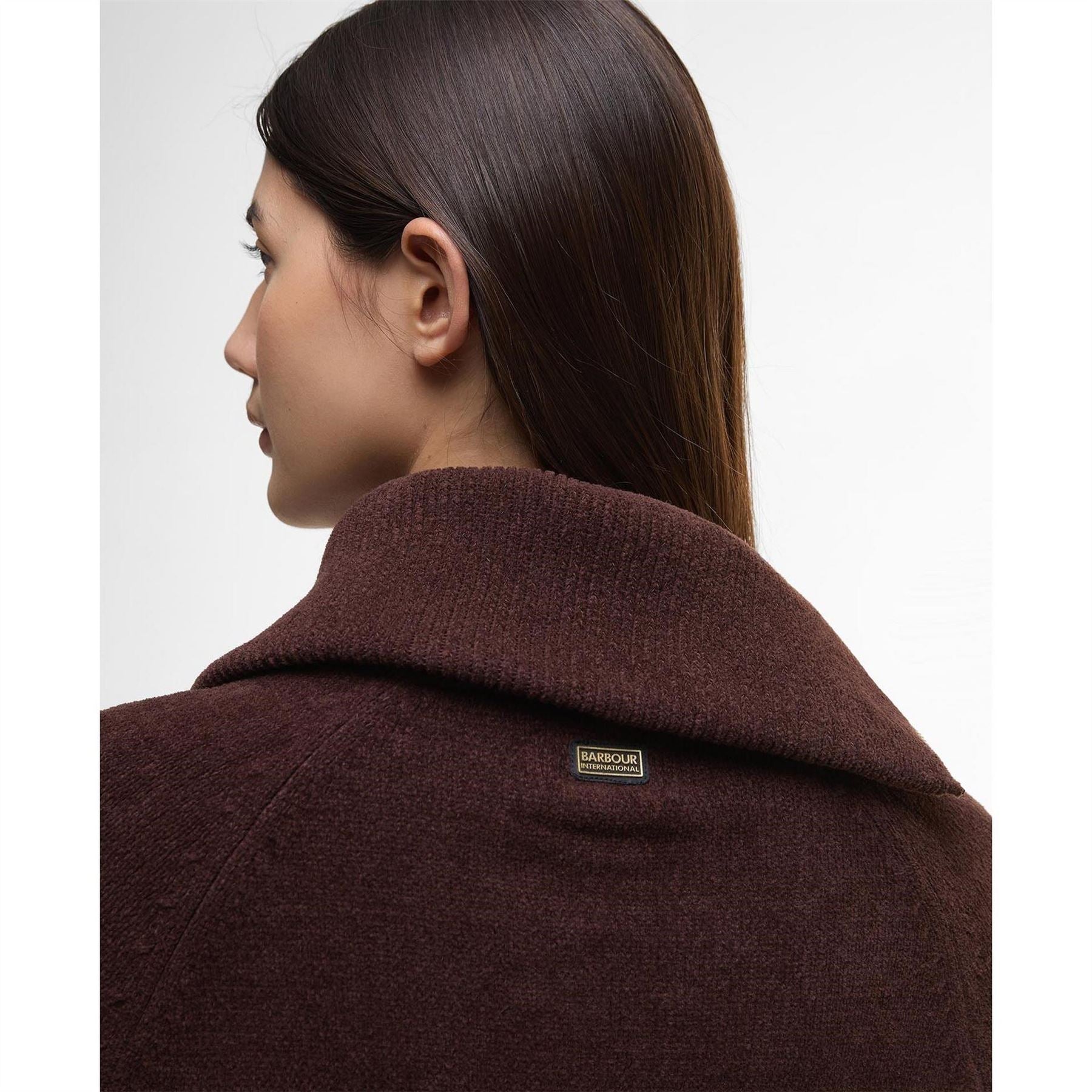Barbour International Funnel Neck Jumper