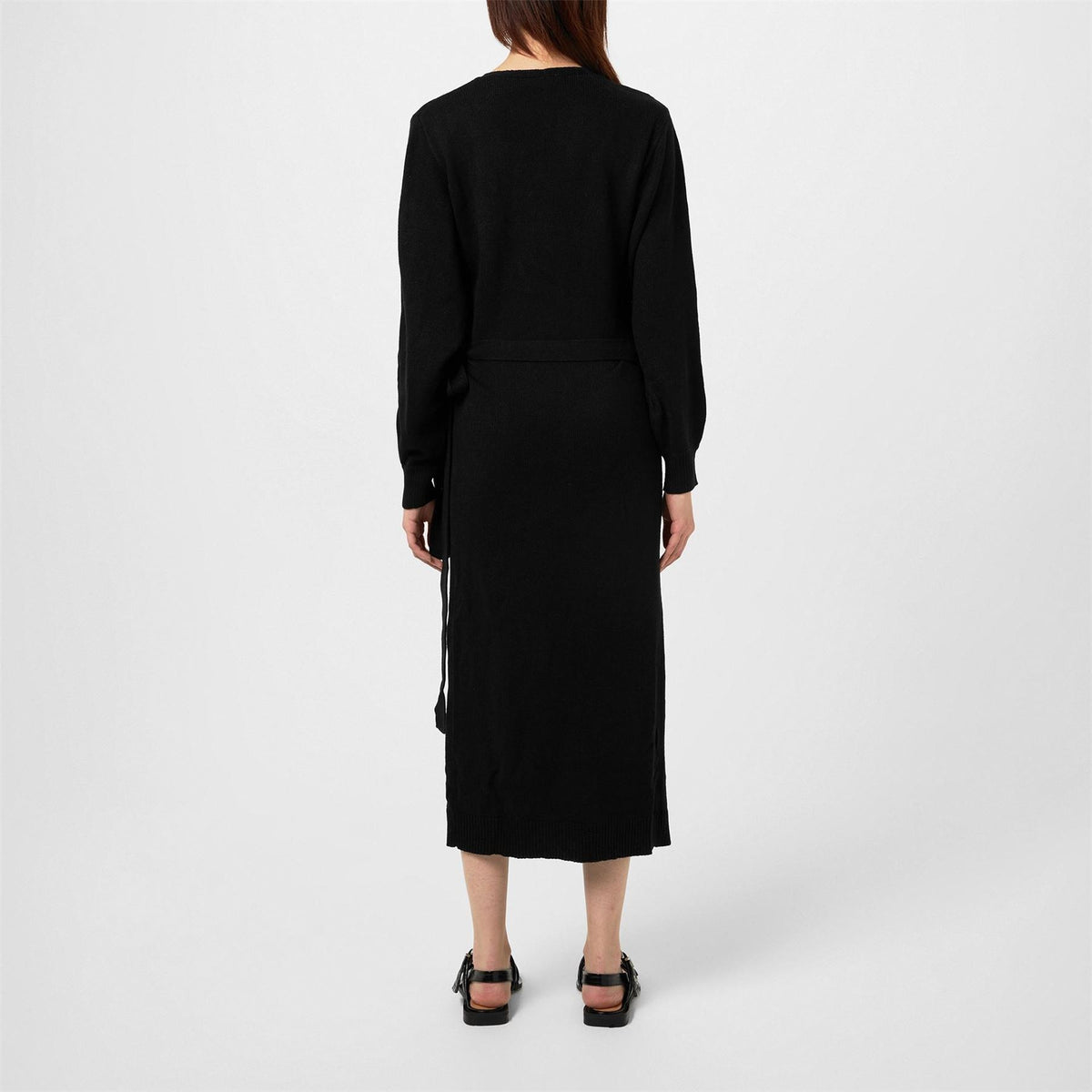 Pretty Lavish Wrap Midi Dress