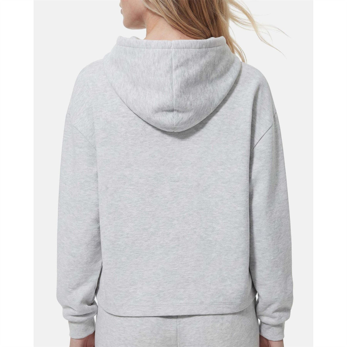 Pieces Hooded Neck Long Sleeve Drop Shoulder Sweatshirt