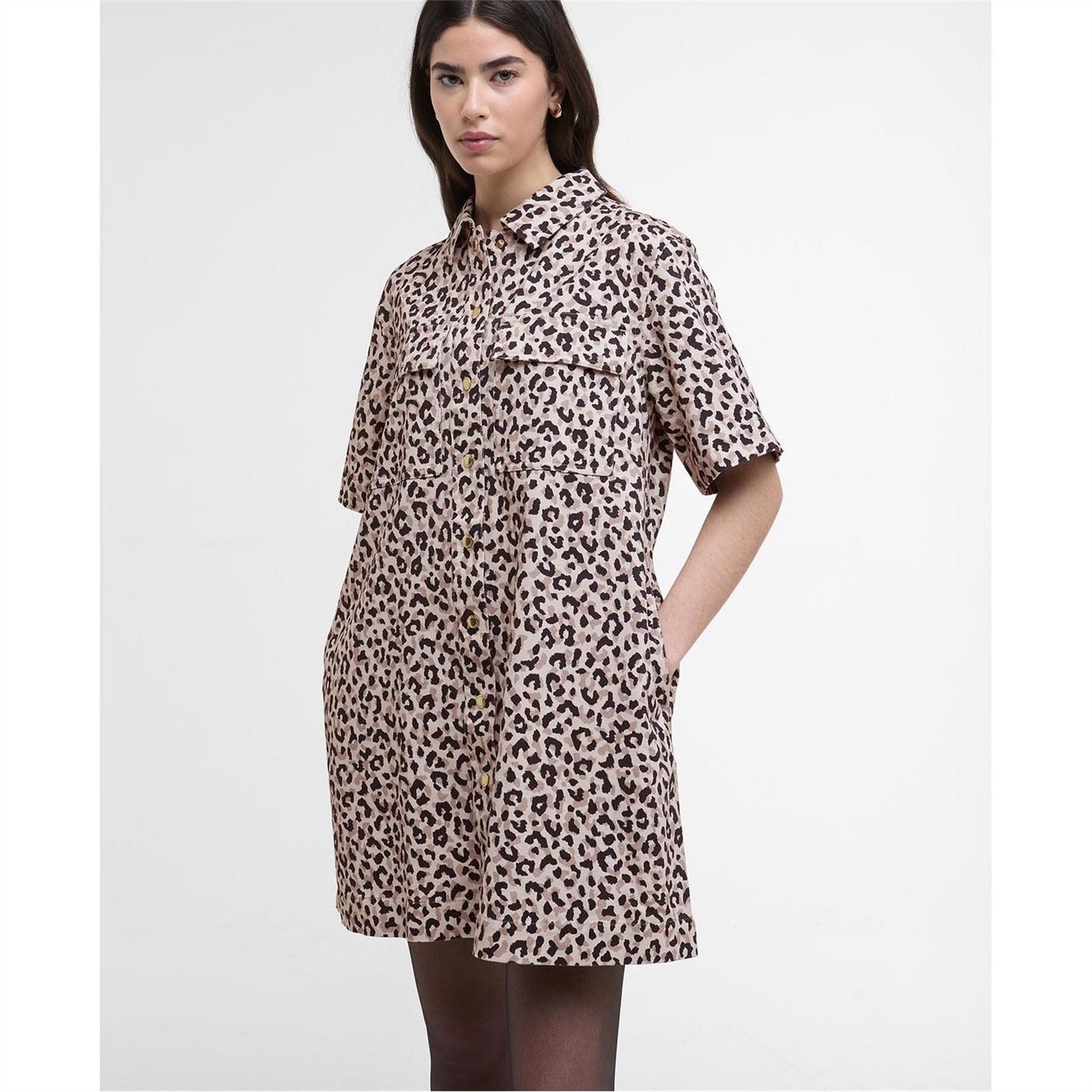 Barbour International Printed Mini Dress