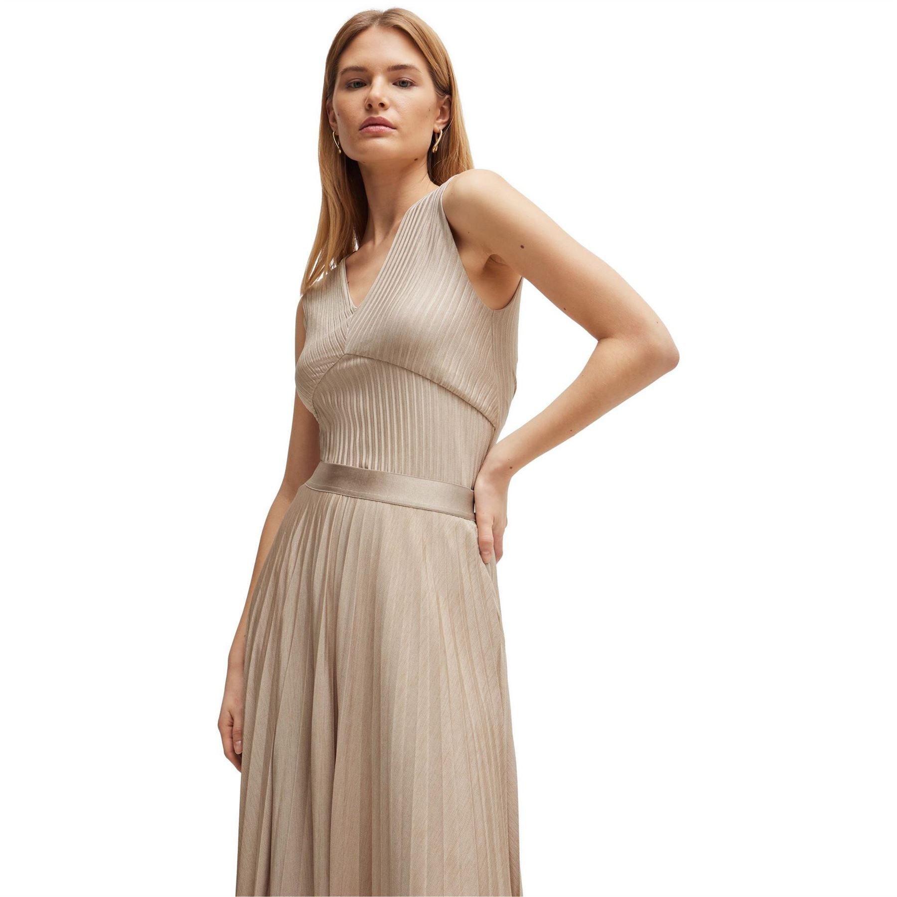 Boss Exala Maxi Asymmetrical Skirt